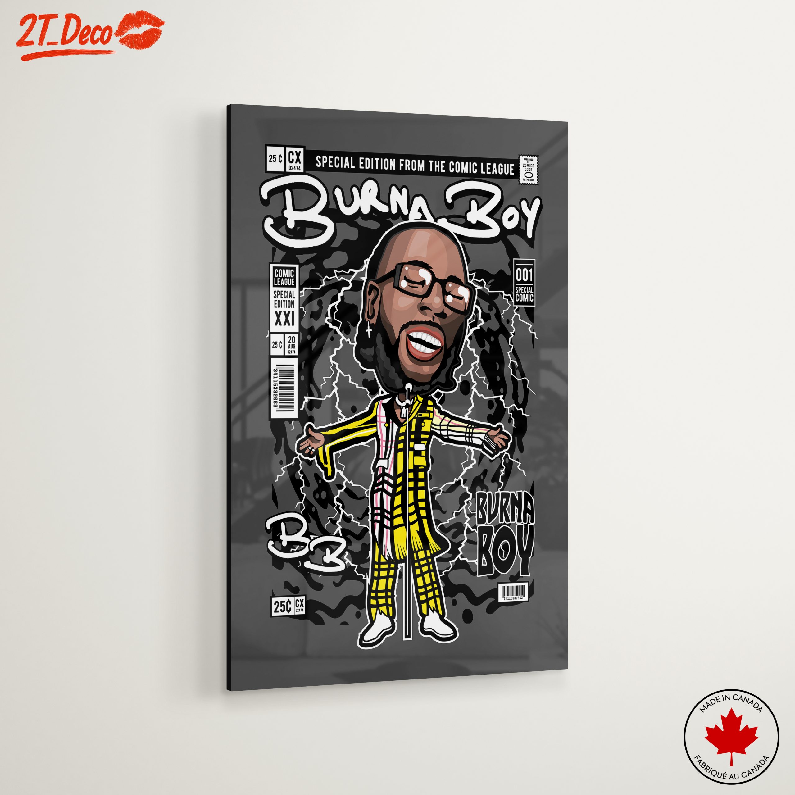 Stylized Burna Boy Character Art - Image 6