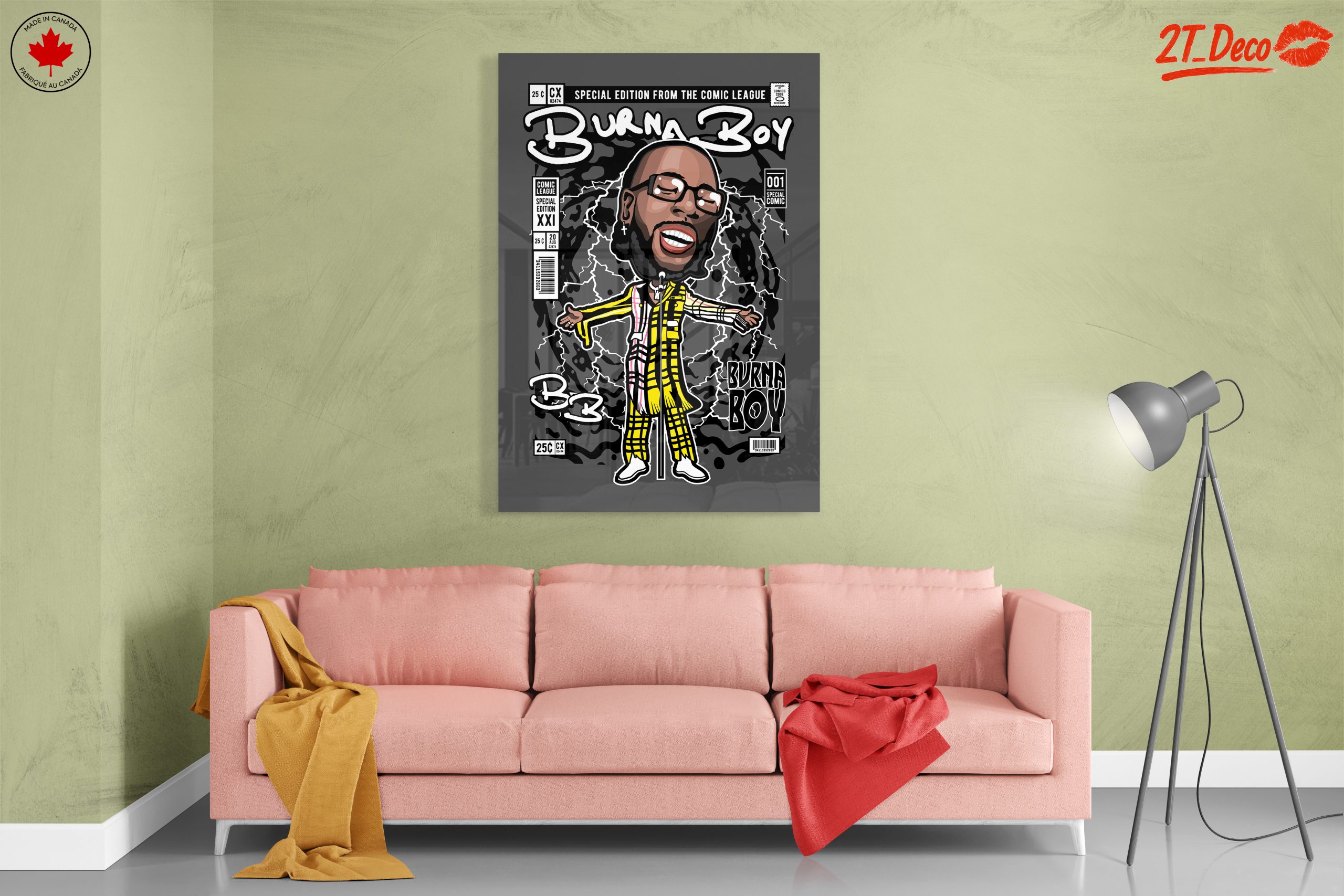 Stylized Burna Boy Character Art - Image 7
