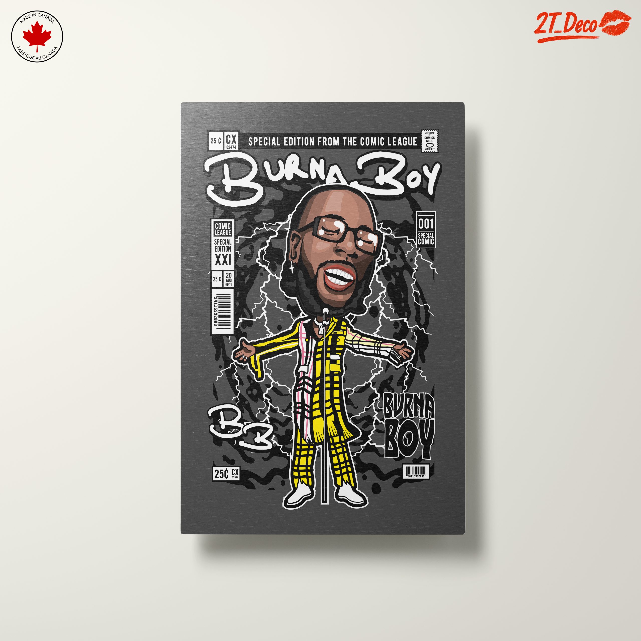 Stylized Burna Boy Character Art - Image 10