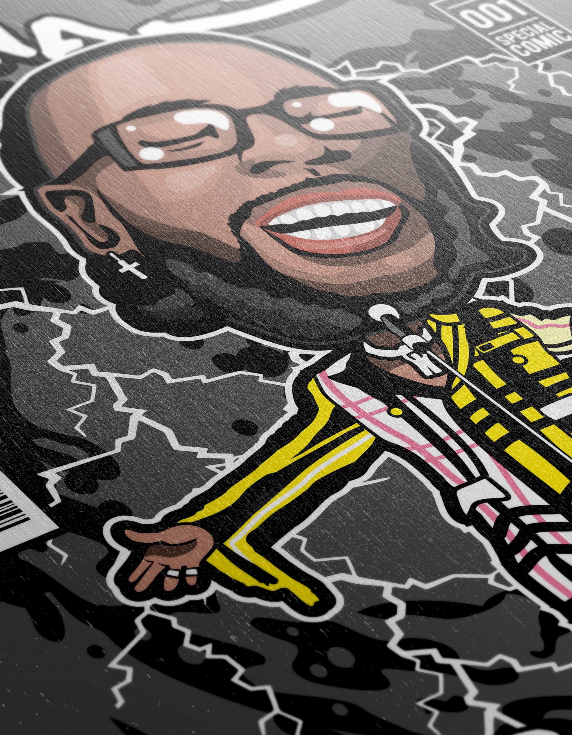 Stylized Burna Boy Character Art - Image 12