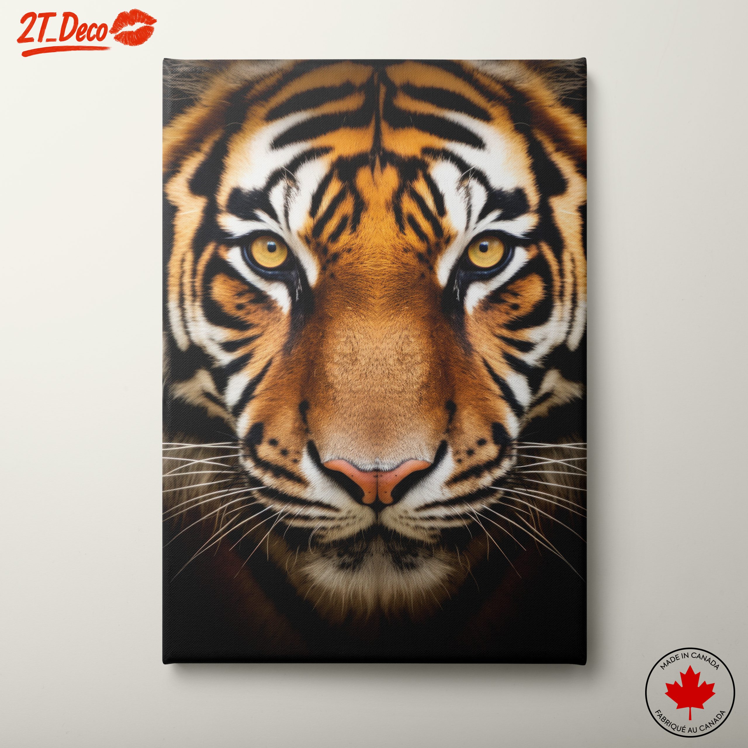 Majestic Tiger Portrait Wall Art 2