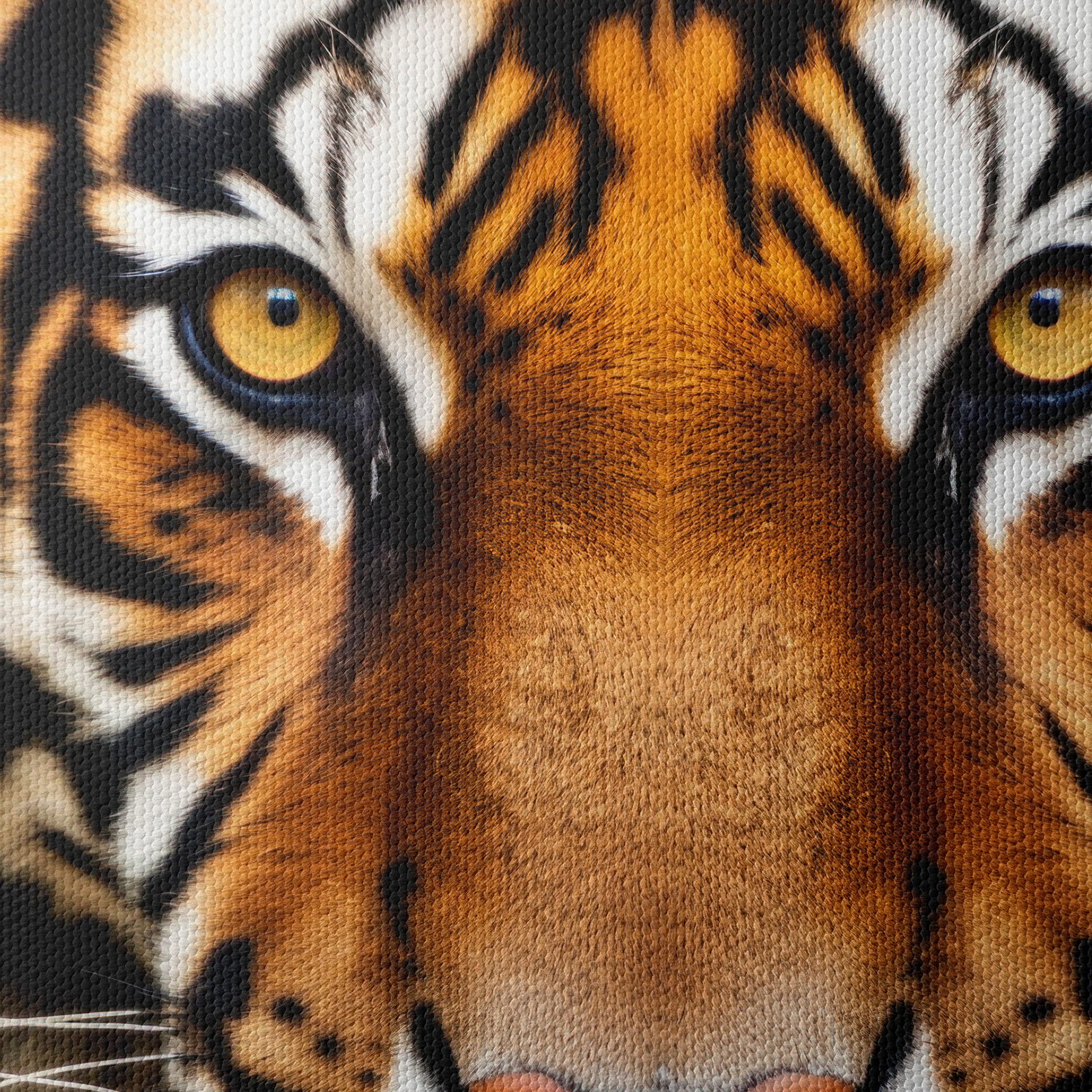 Majestic Tiger Portrait Wall Art 2 - Image 4
