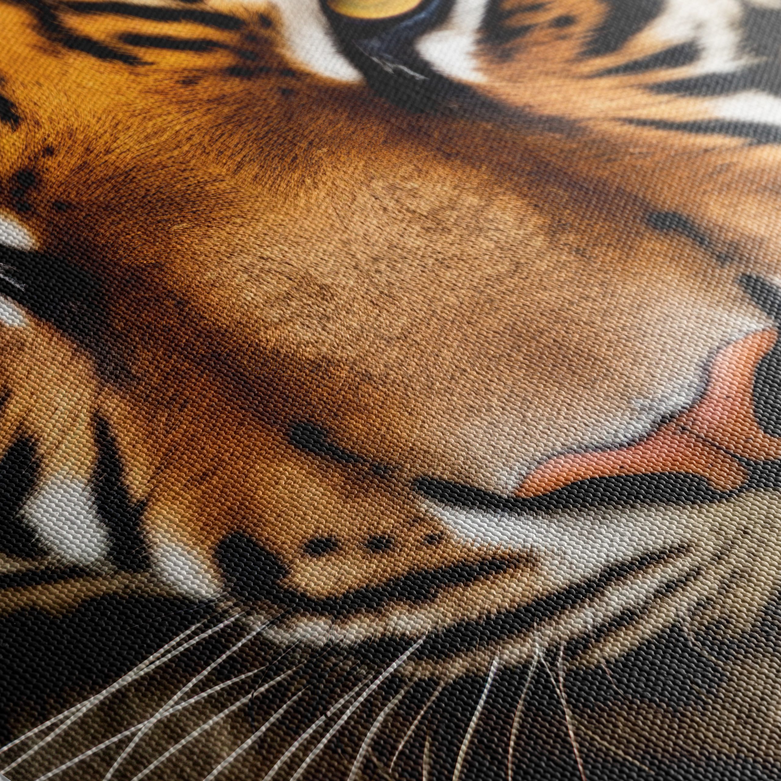 Majestic Tiger Portrait Wall Art 2 - Image 5