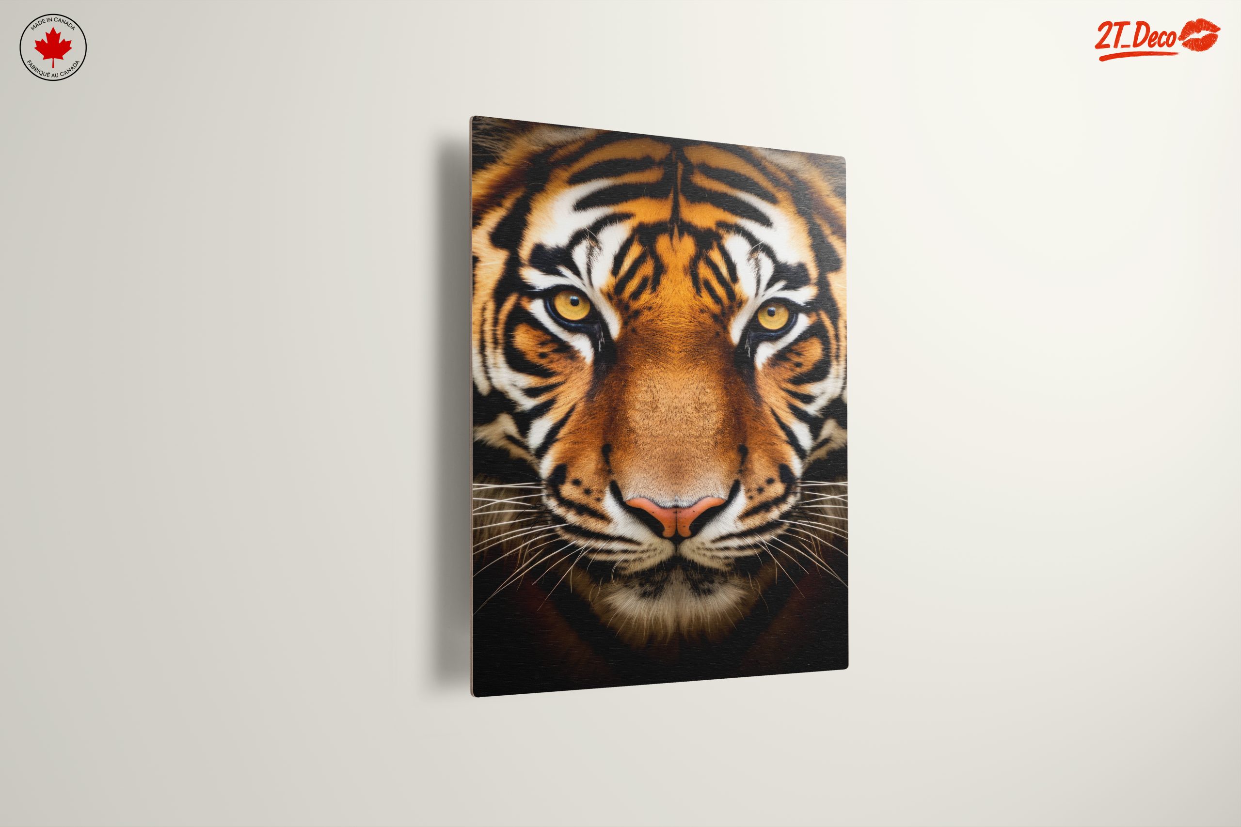 Majestic Tiger Portrait Wall Art 2 - Image 13
