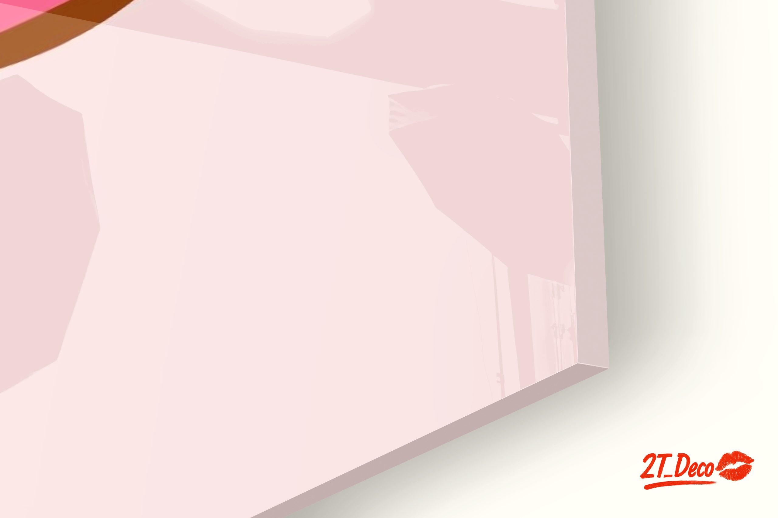 Stylish Pink Cowboy Boots and Hat Art - Image 9