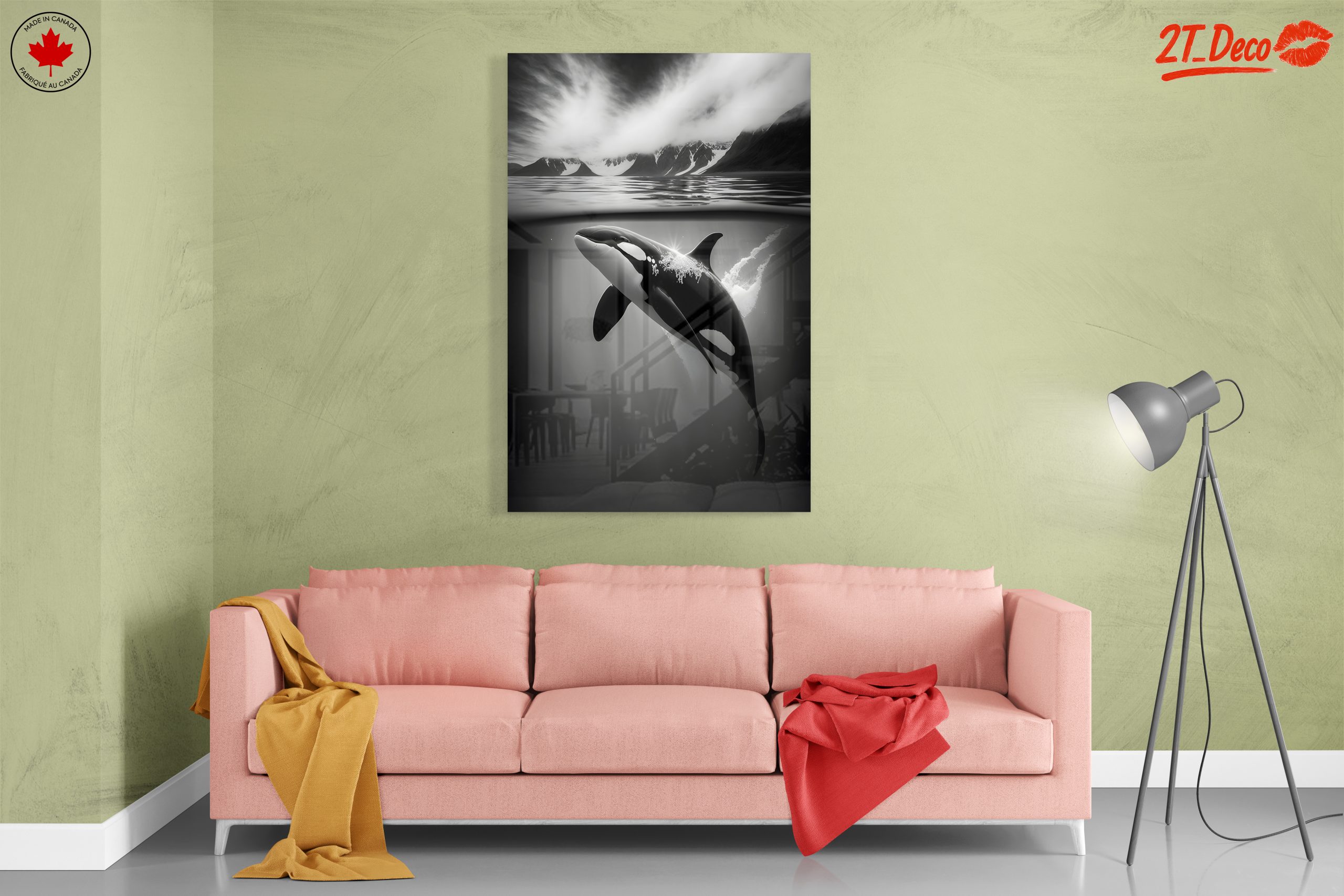 Majestic Orca Underwater - Image 7