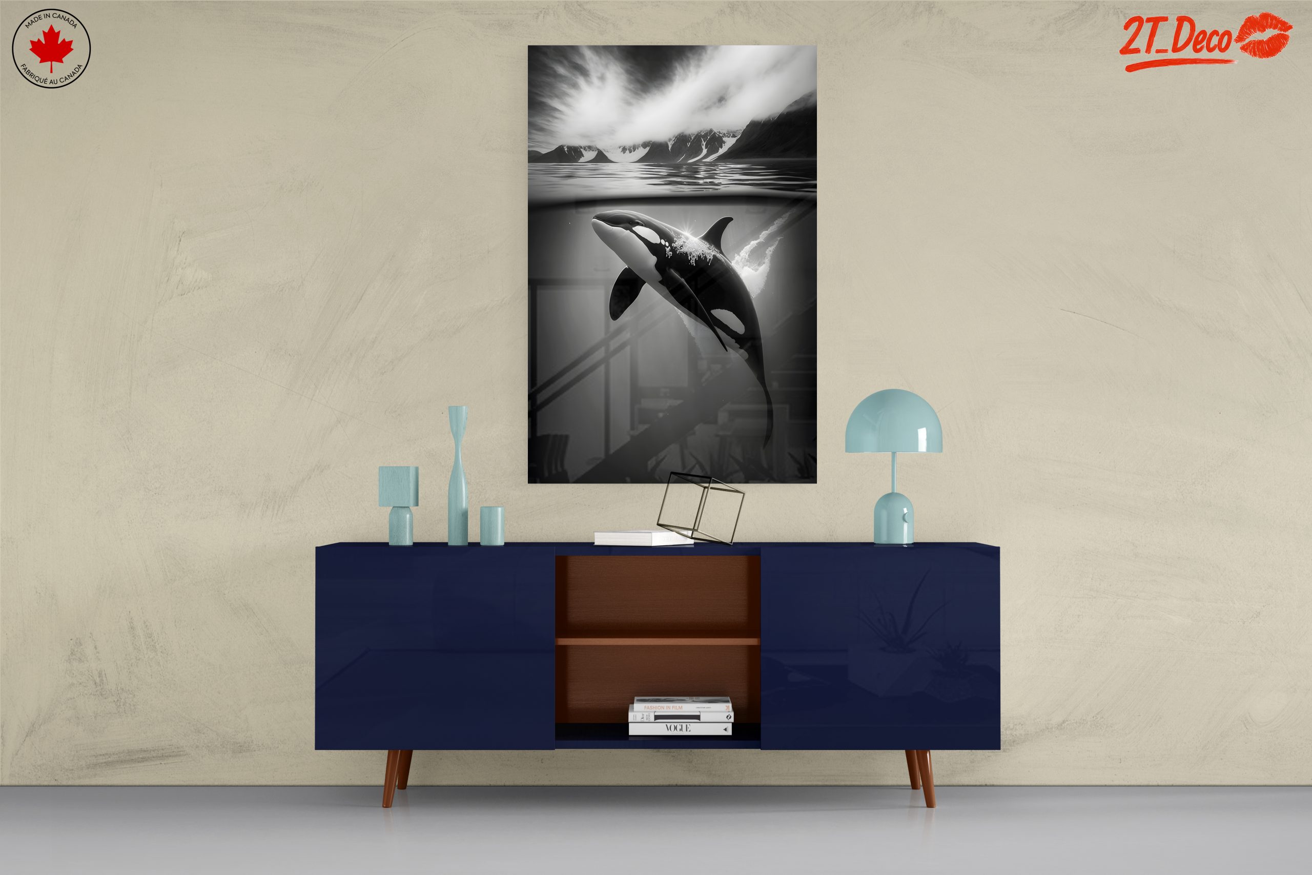Majestic Orca Underwater - Image 8
