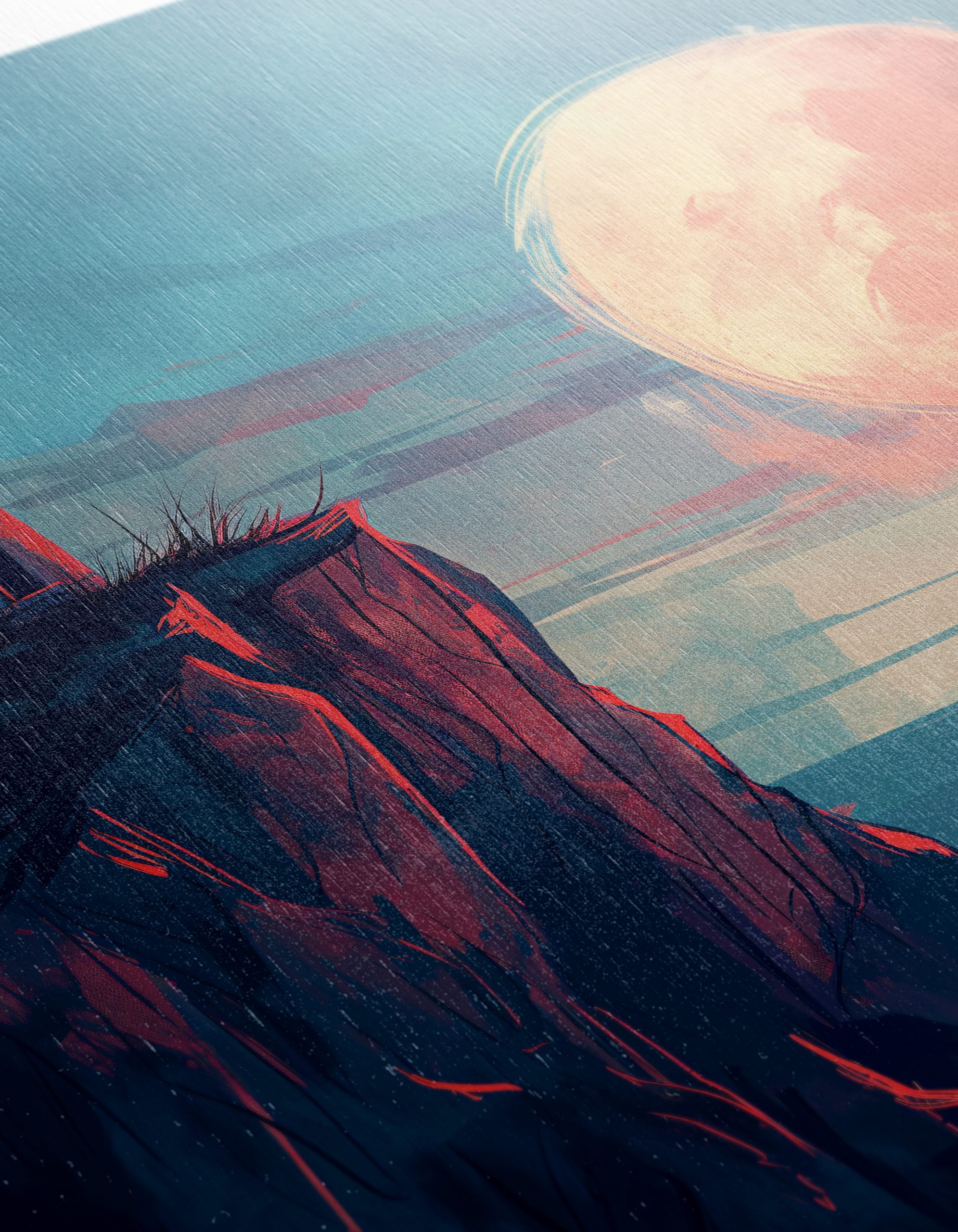 Lighthouse Adventure Landscape at Sunset - Image 12
