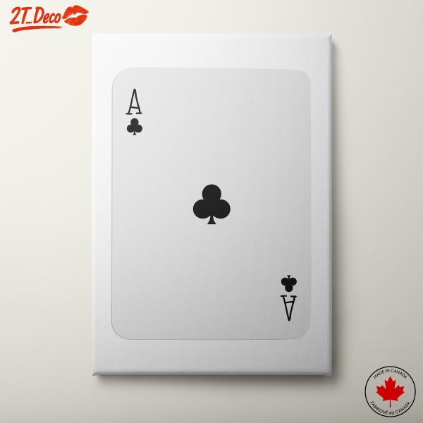 Ace of Spades Playing Card Art