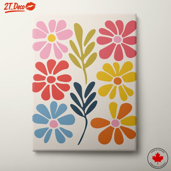 Colorful Botanical Abstract Floral Art 4