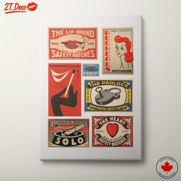 Collection of Vintage Advertising Art