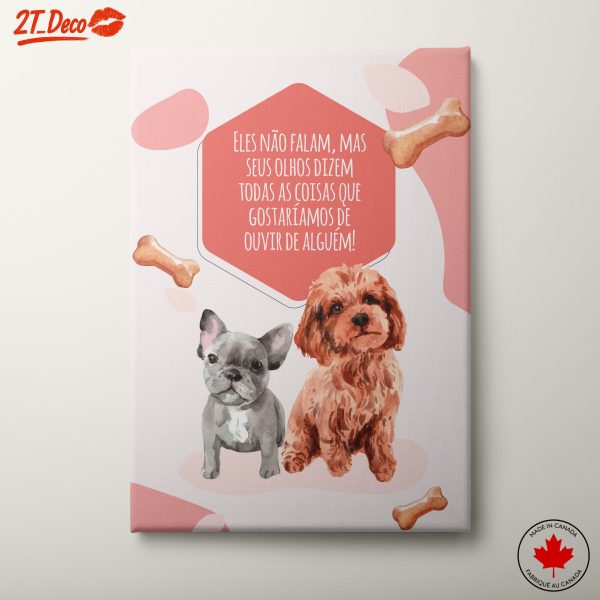 Cute Illustrated Dogs Wall Art