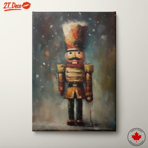 Colorful Nutcracker Holiday Art