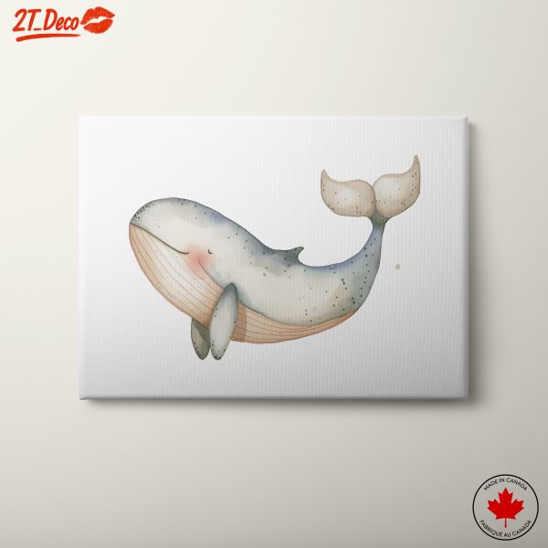 Whimsical Whale Artwork for Animal Lovers