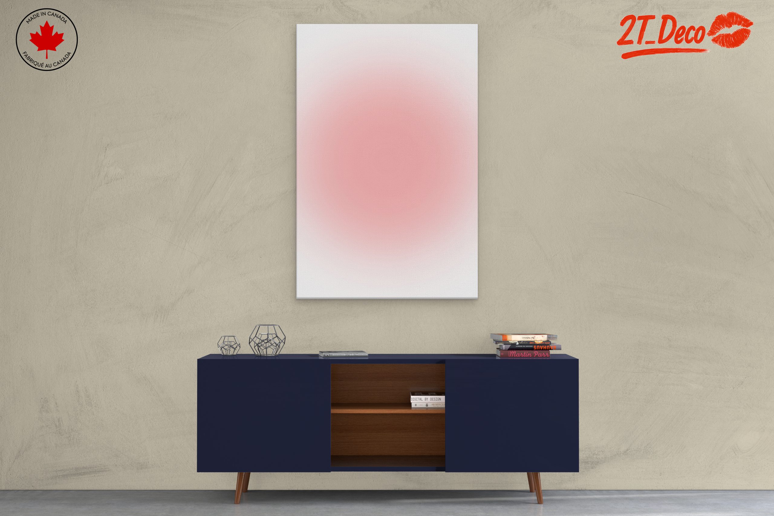 Soft Color Gradients Art for Calming Spaces - Image 3