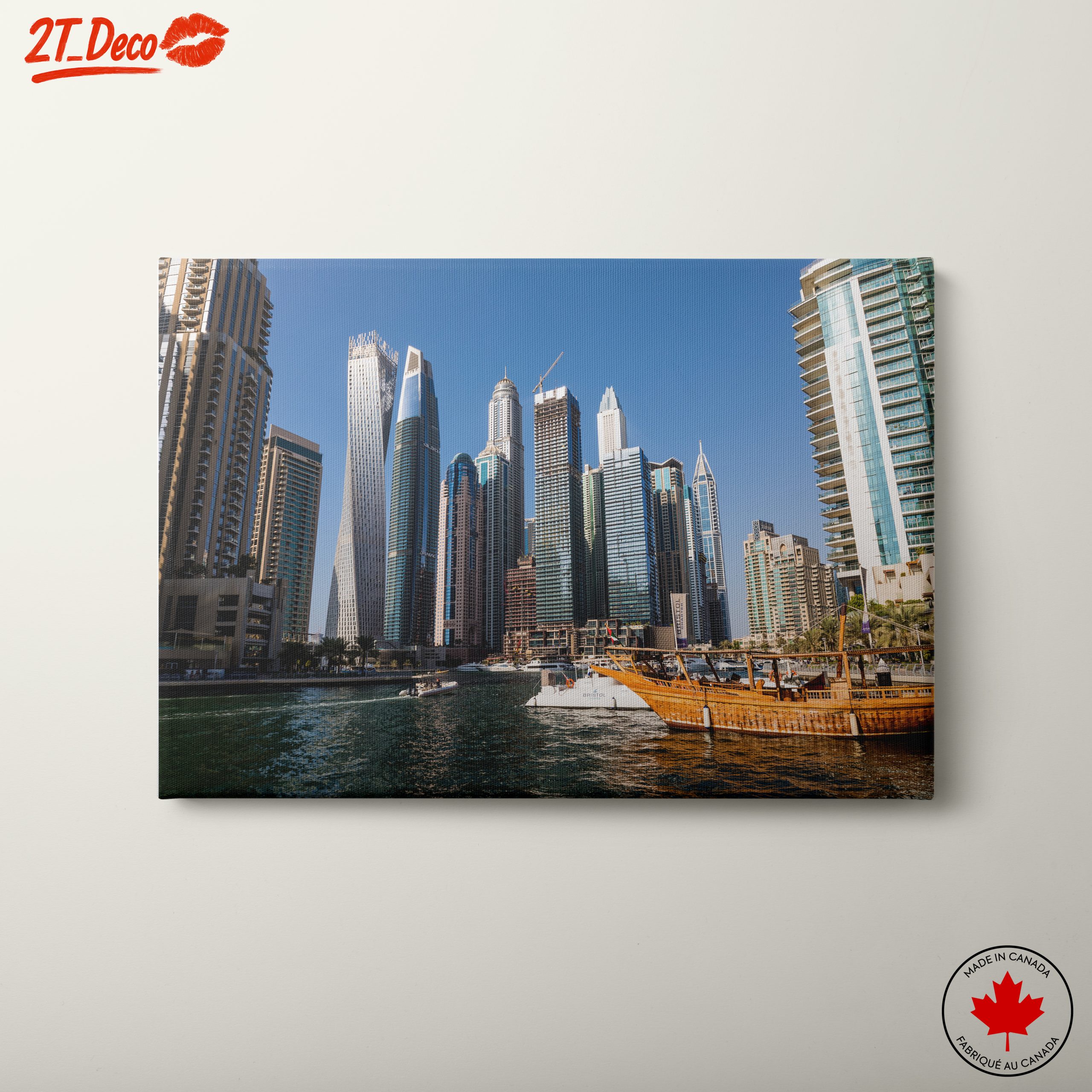 Modern Dubai Skyline View
