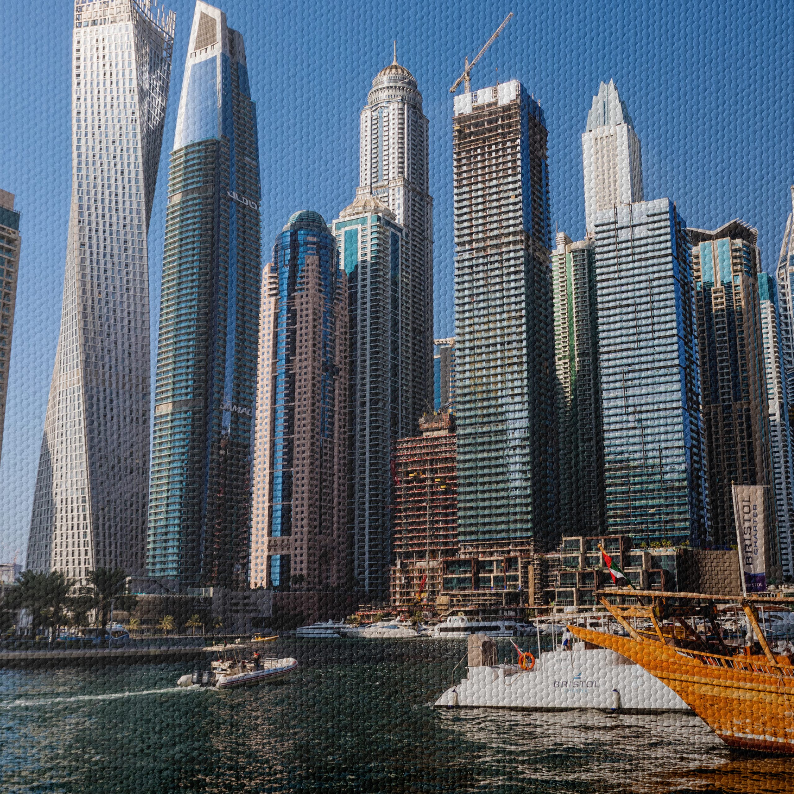 Modern Dubai Skyline View - Image 4