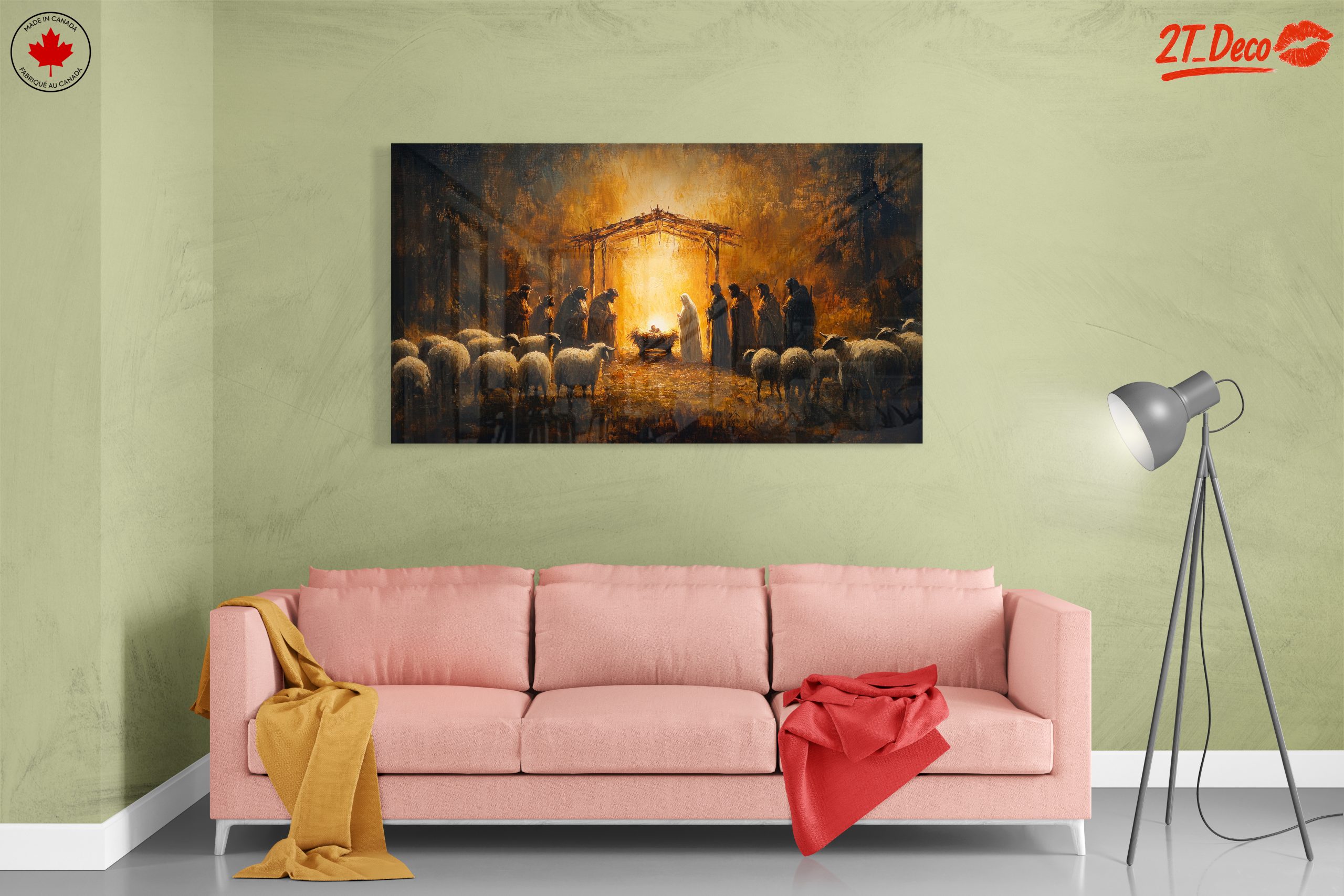 Nativity Scene in Warm Tones - Image 7