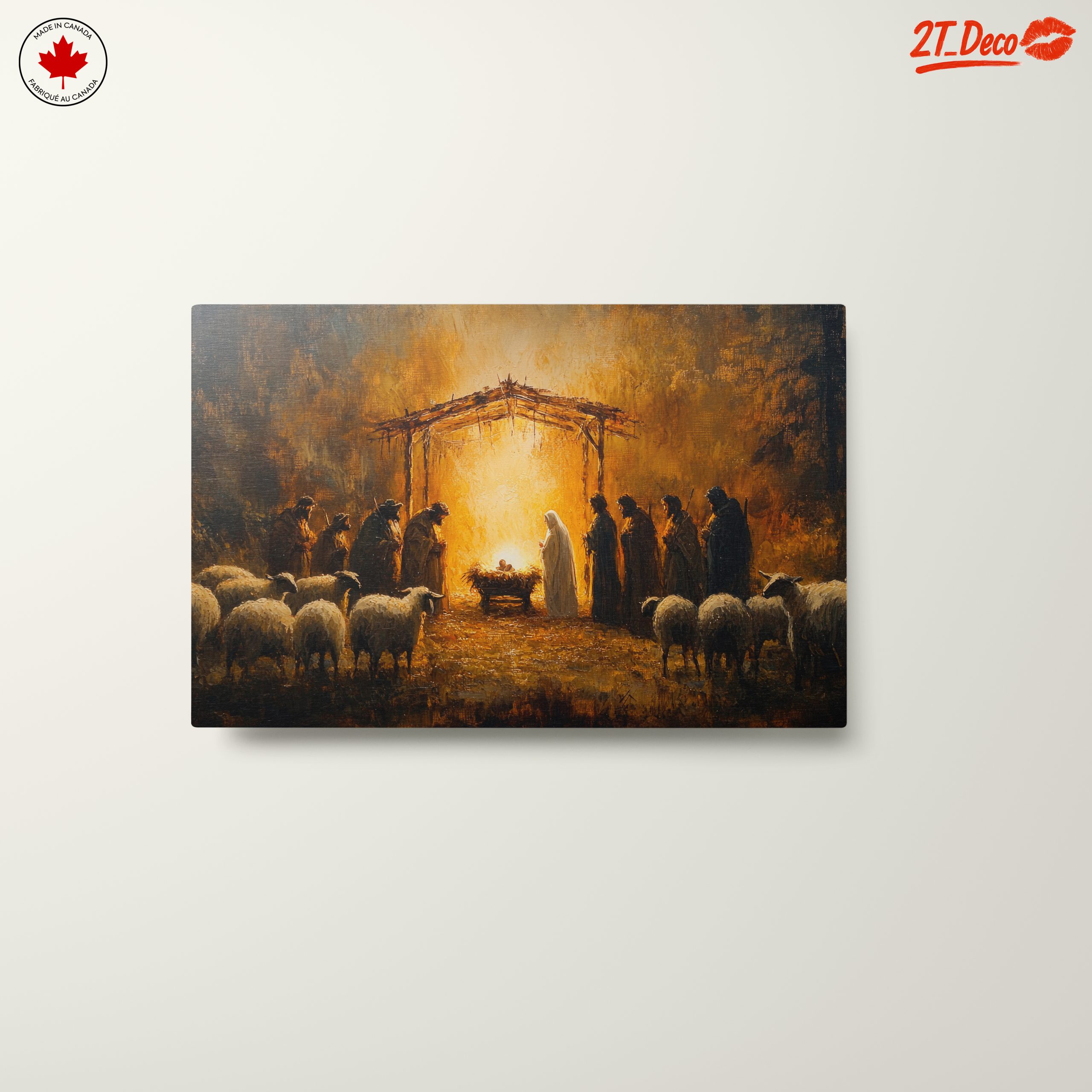 Nativity Scene in Warm Tones - Image 10