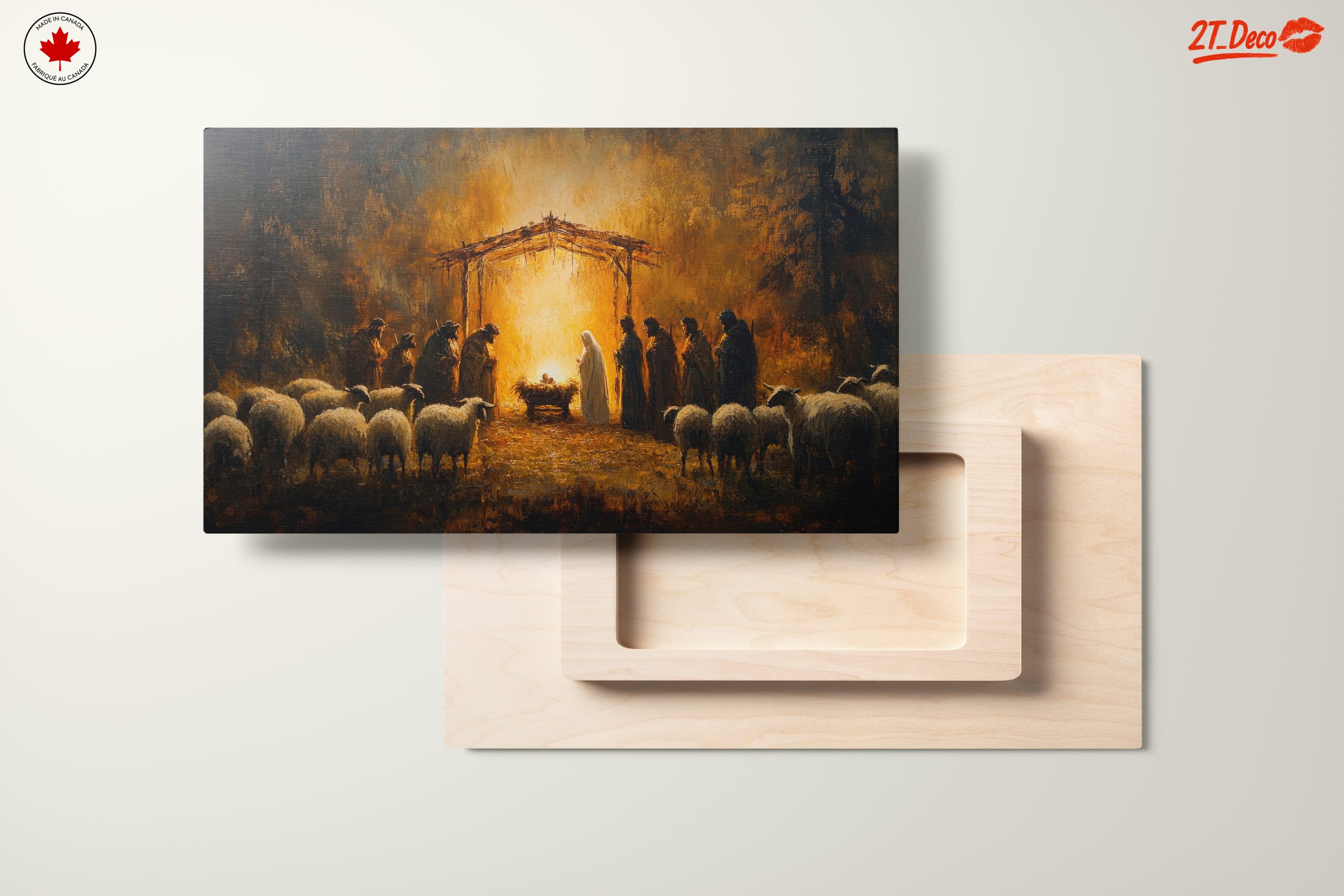 Nativity Scene in Warm Tones - Image 11