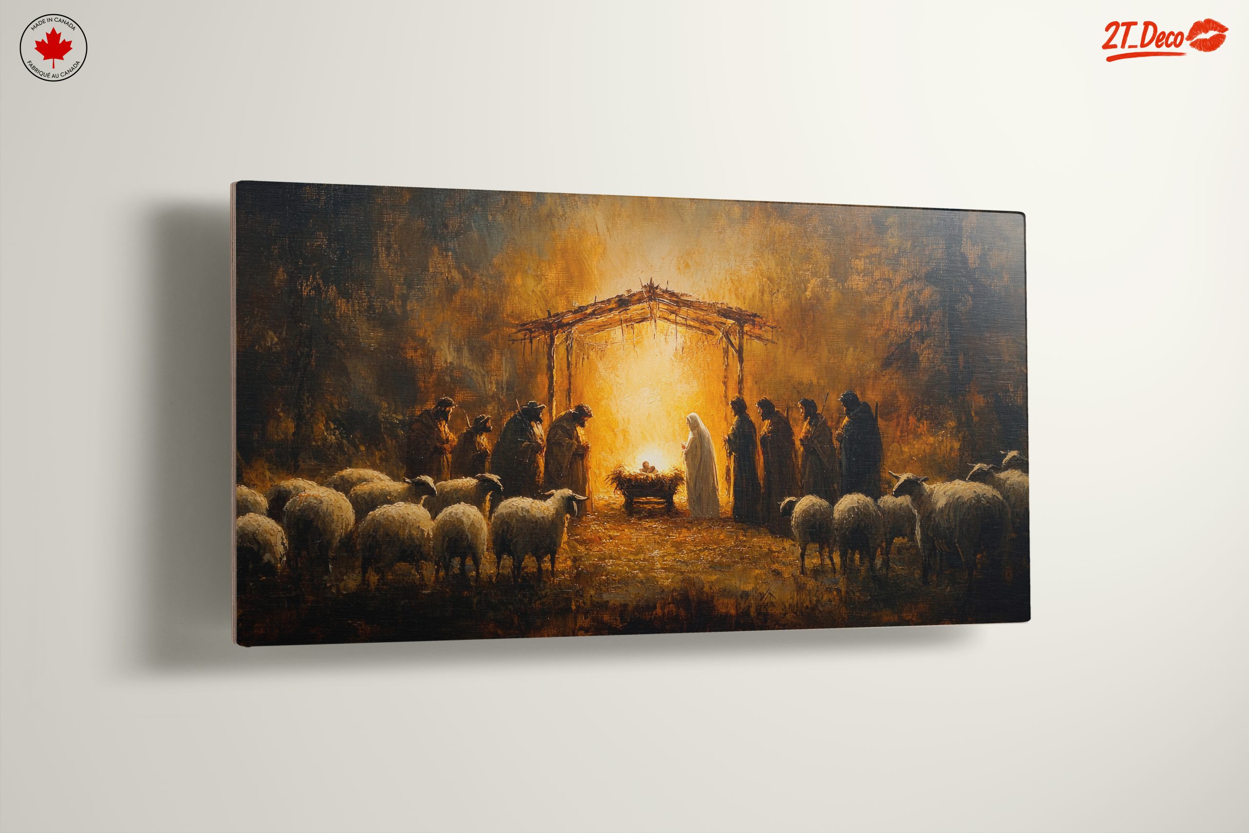Nativity Scene in Warm Tones - Image 13