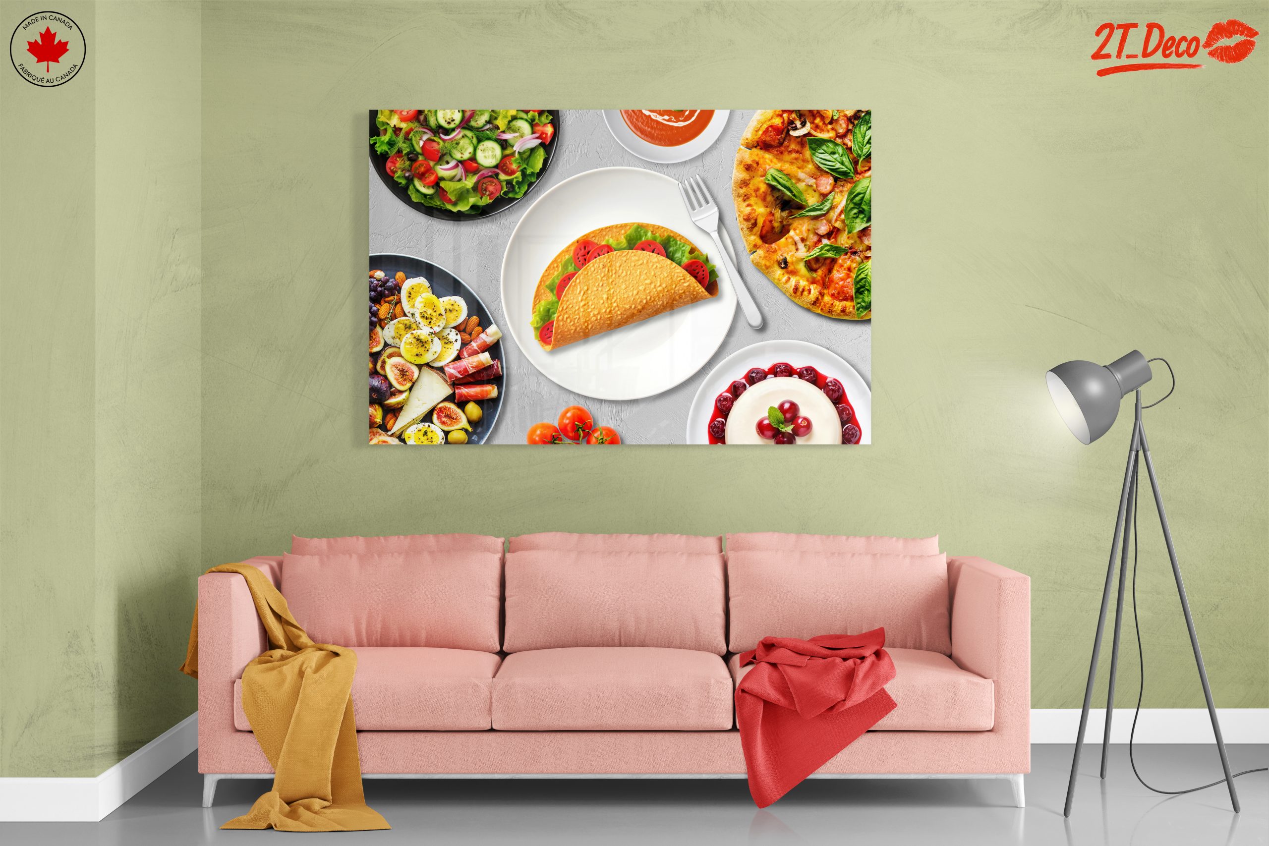 Vibrant Abstract Food Art for Culinary Enthusiasts - Image 7