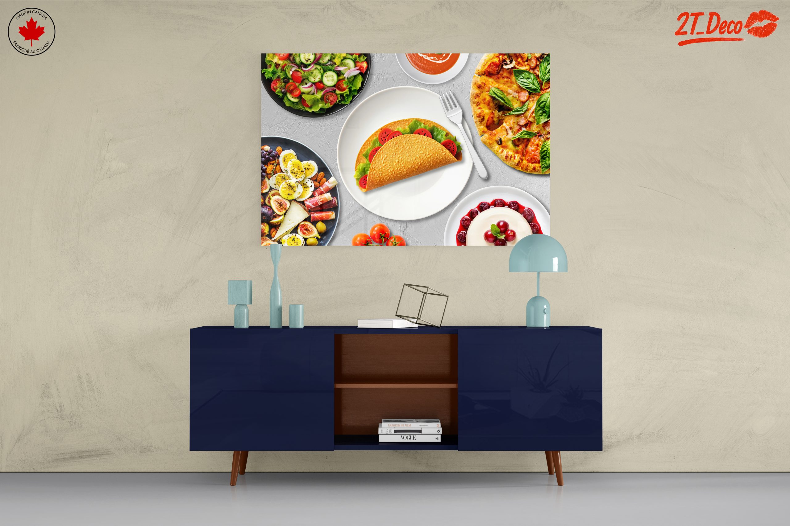 Vibrant Abstract Food Art for Culinary Enthusiasts - Image 8