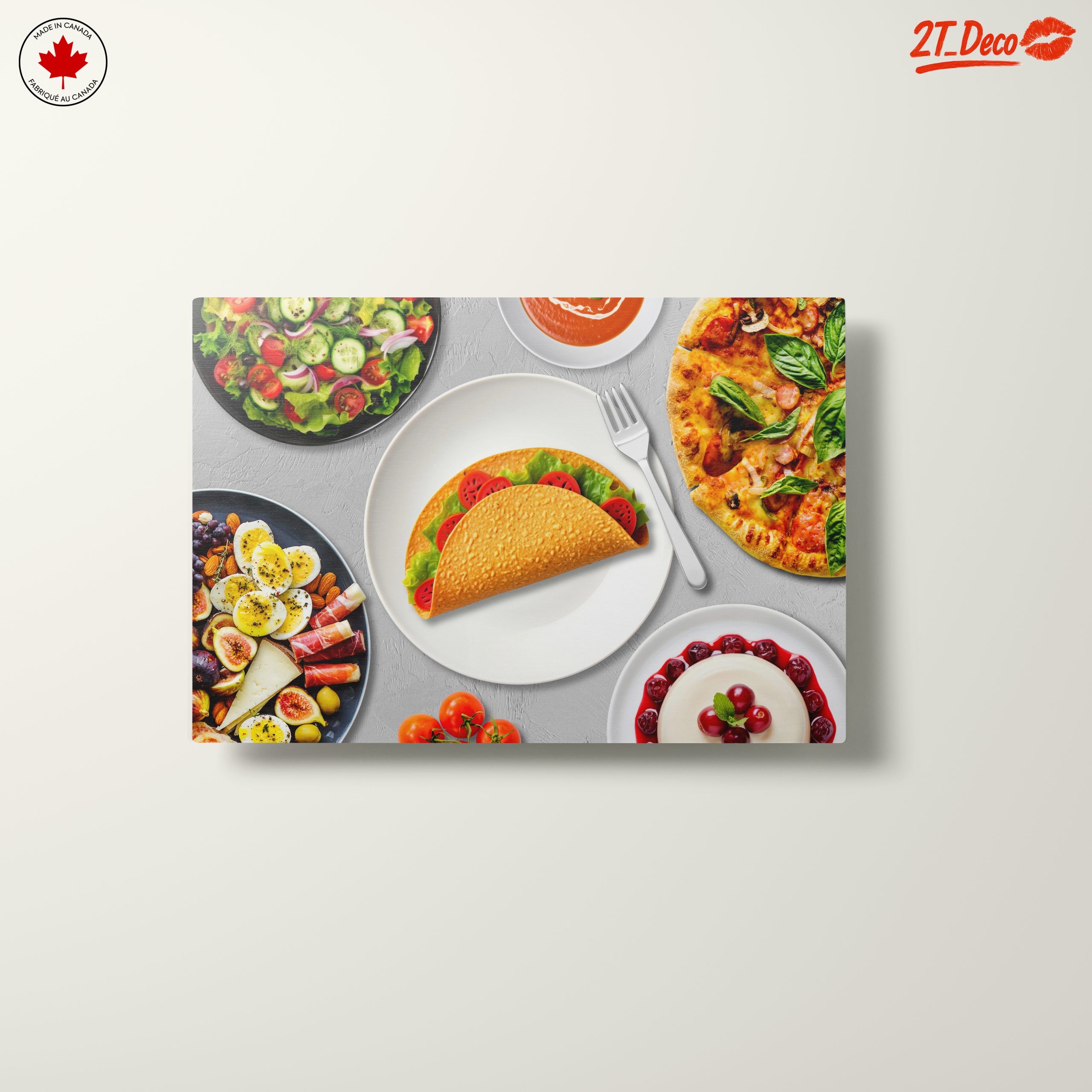 Vibrant Abstract Food Art for Culinary Enthusiasts - Image 10