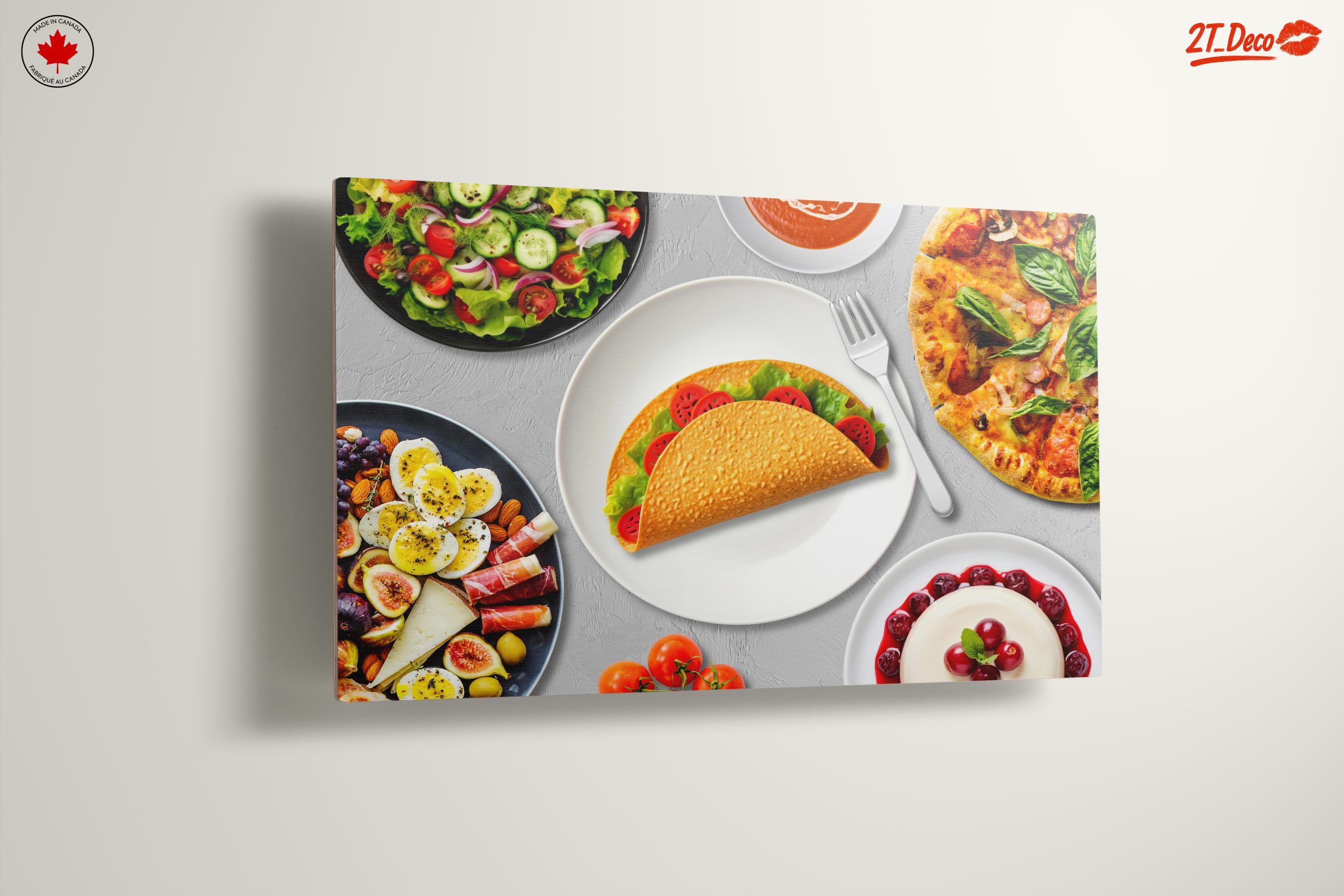 Vibrant Abstract Food Art for Culinary Enthusiasts - Image 13