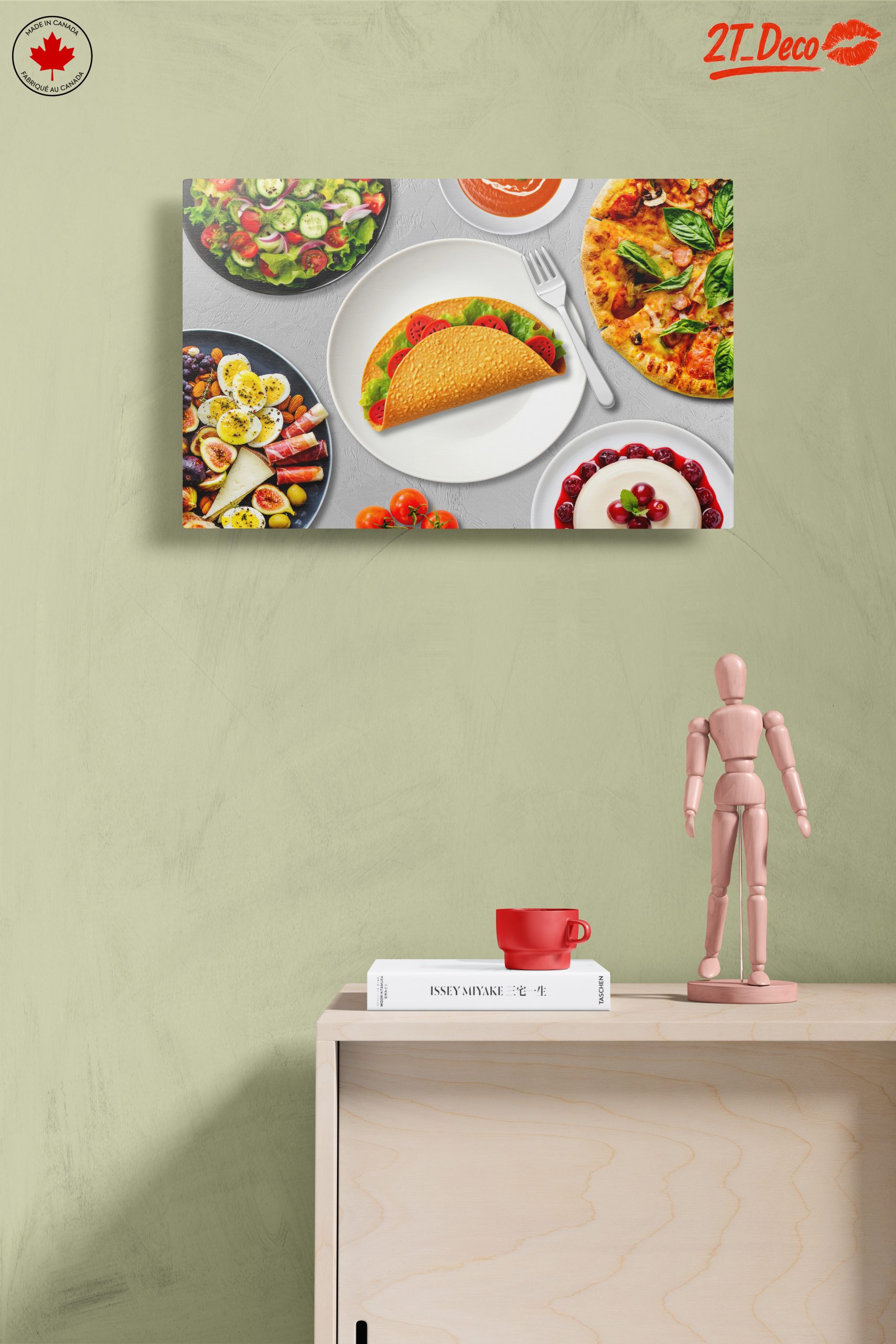 Vibrant Abstract Food Art for Culinary Enthusiasts - Image 14