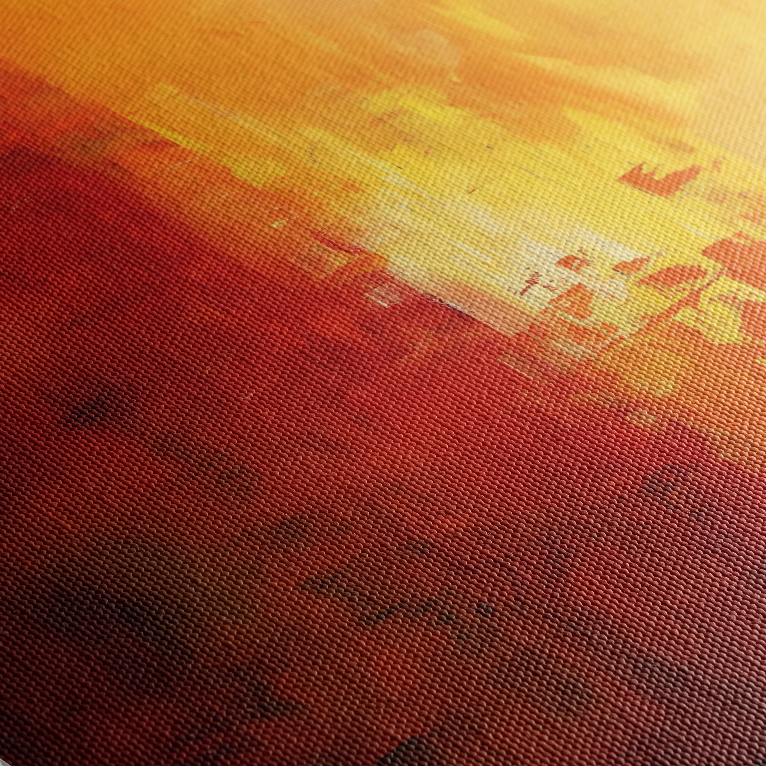 Vibrant Abstract Canvas Art - Image 5