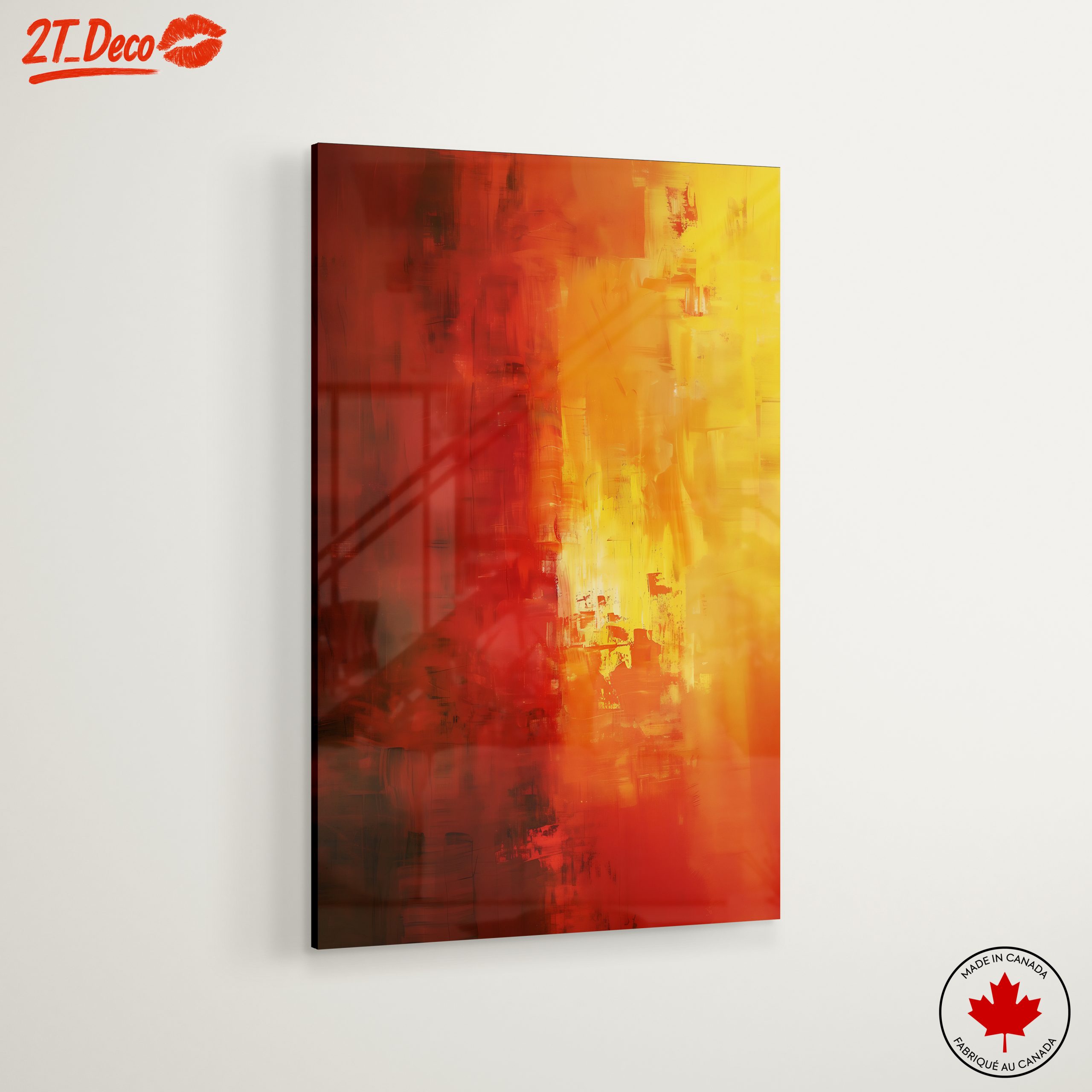 Vibrant Abstract Canvas Art - Image 6