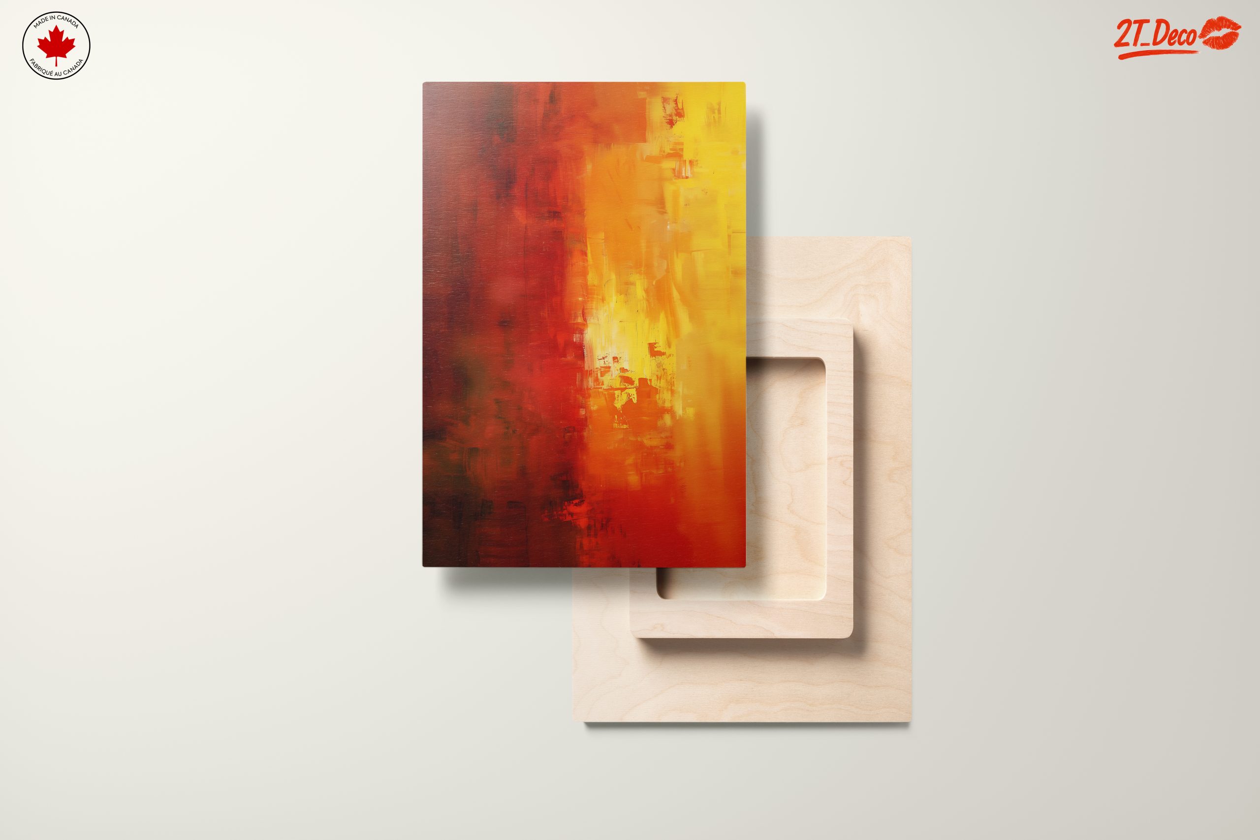 Vibrant Abstract Canvas Art - Image 11