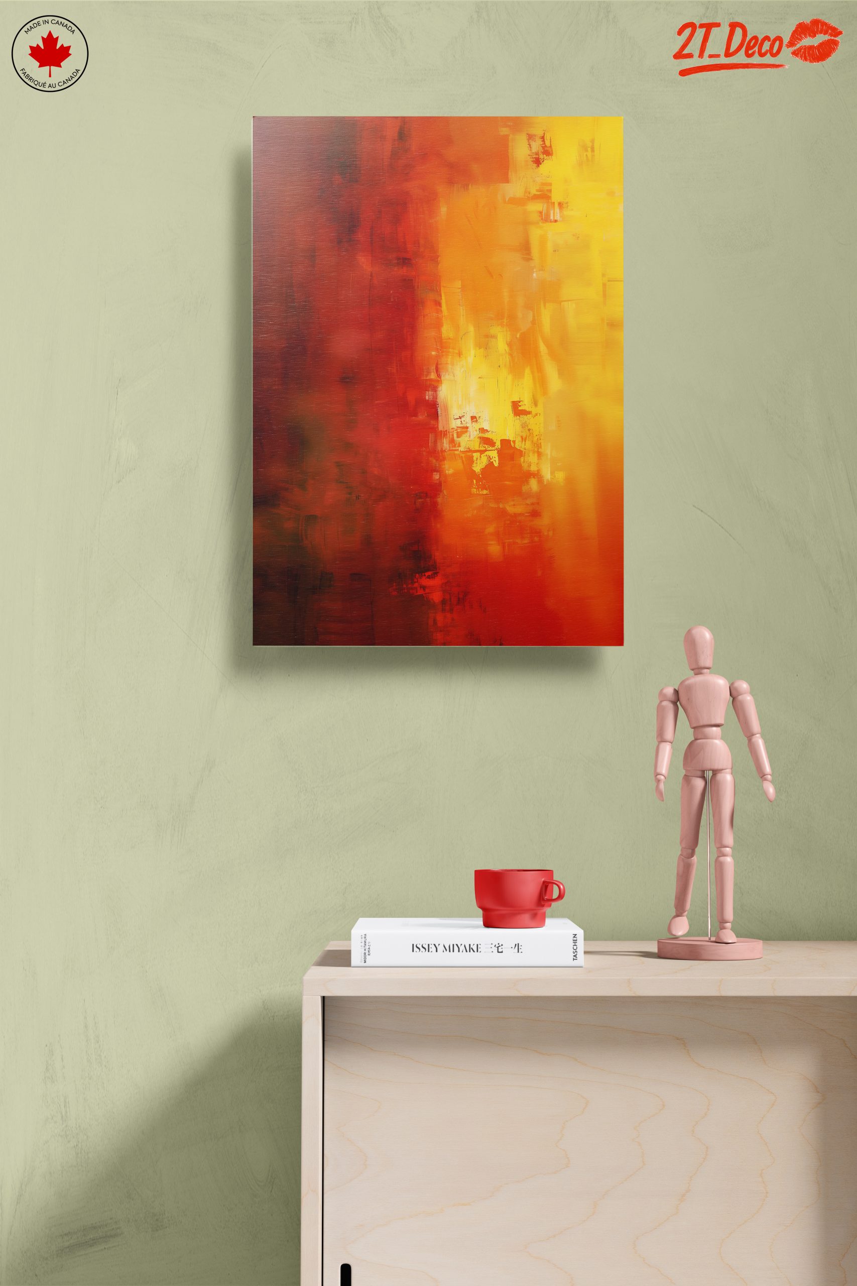 Vibrant Abstract Canvas Art - Image 14