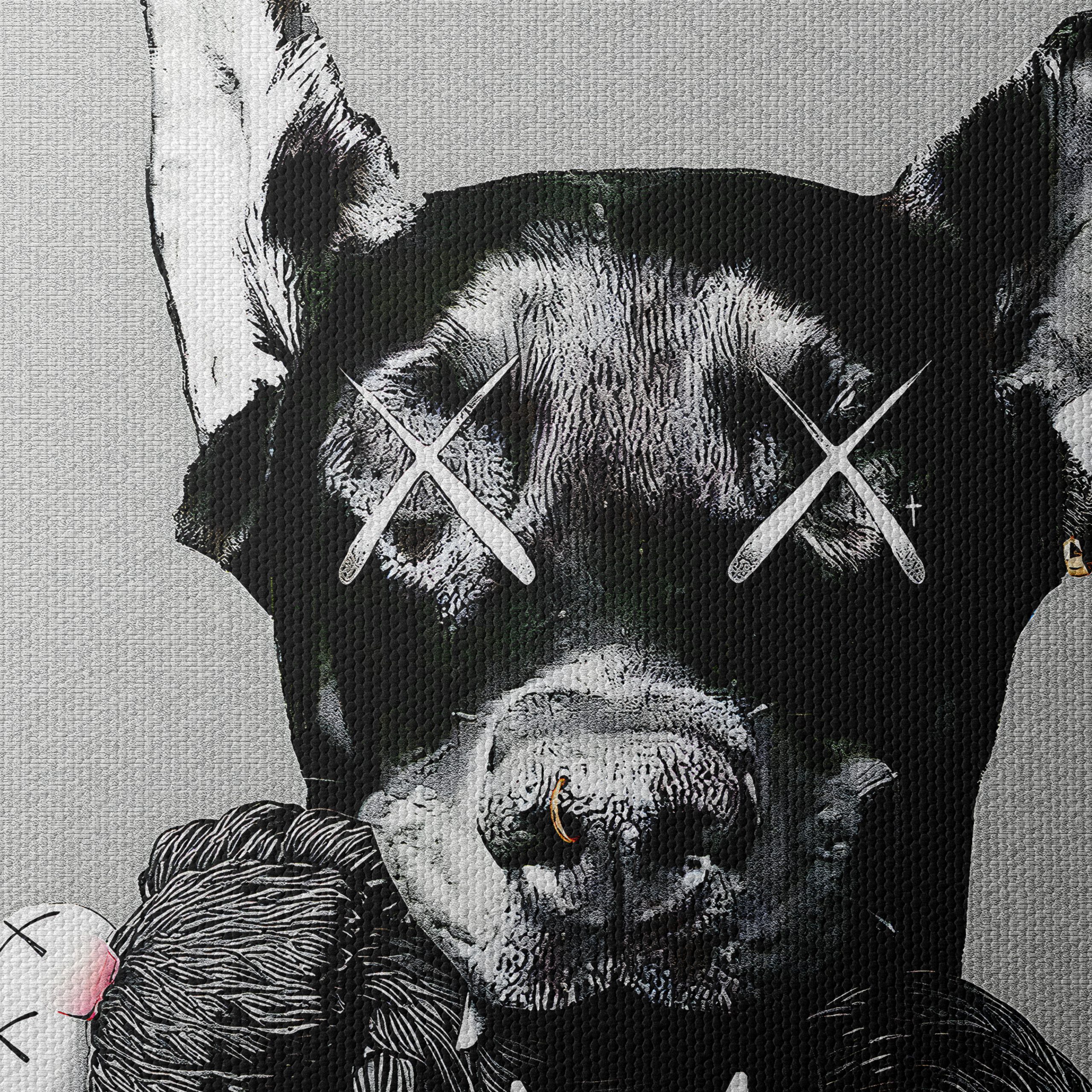 Stylized Black Dog Character Art - Image 4