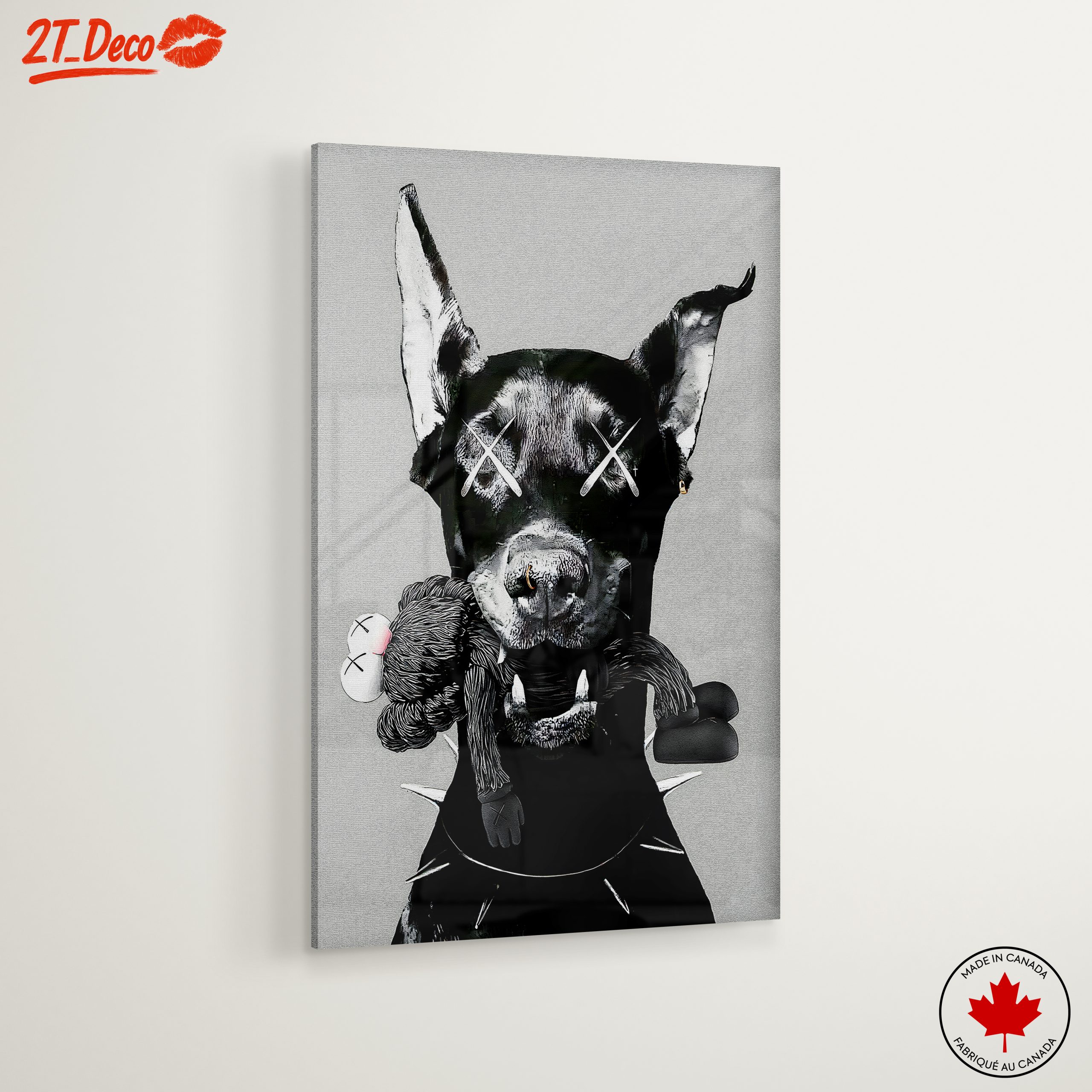 Stylized Black Dog Character Art - Image 6