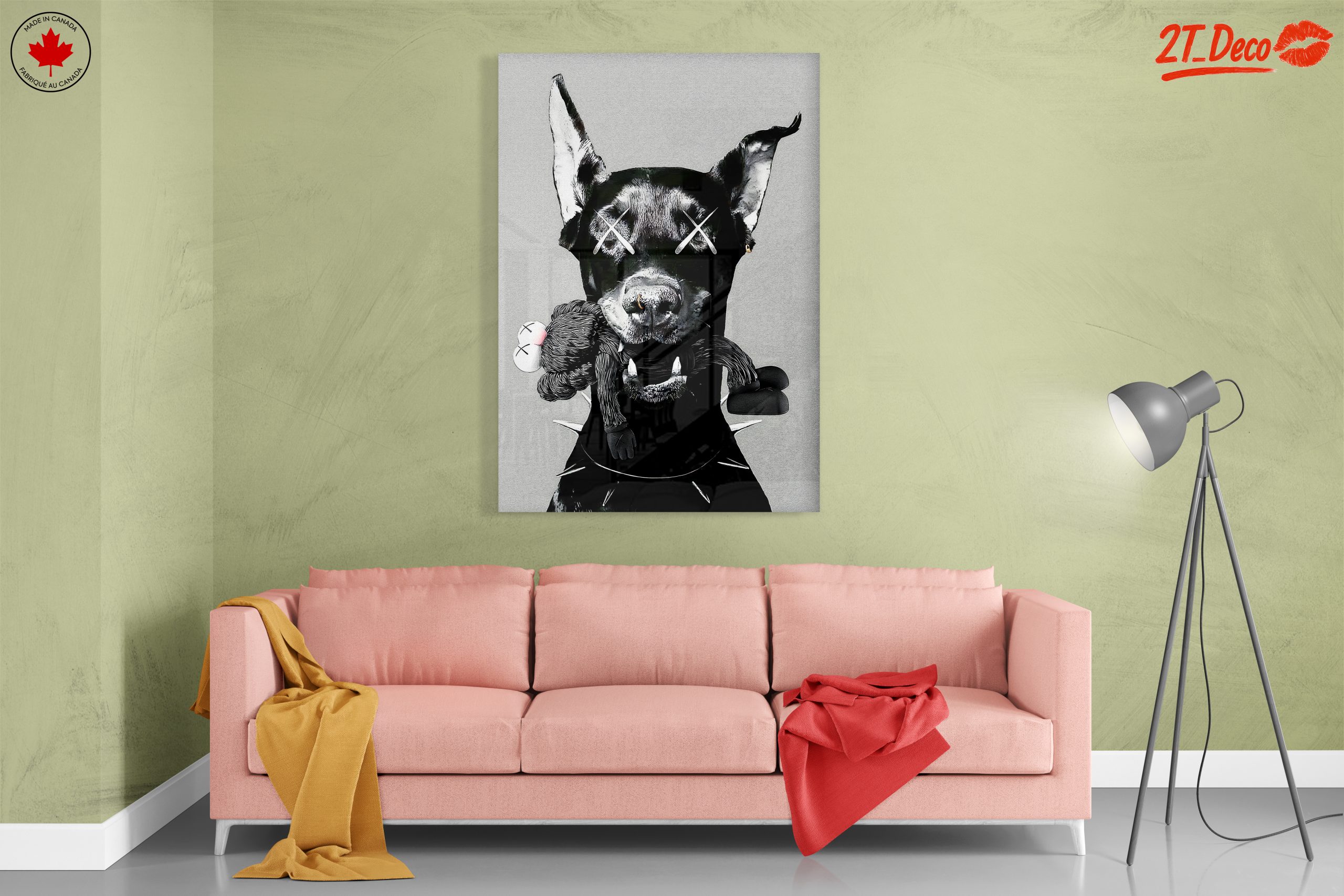 Stylized Black Dog Character Art - Image 7