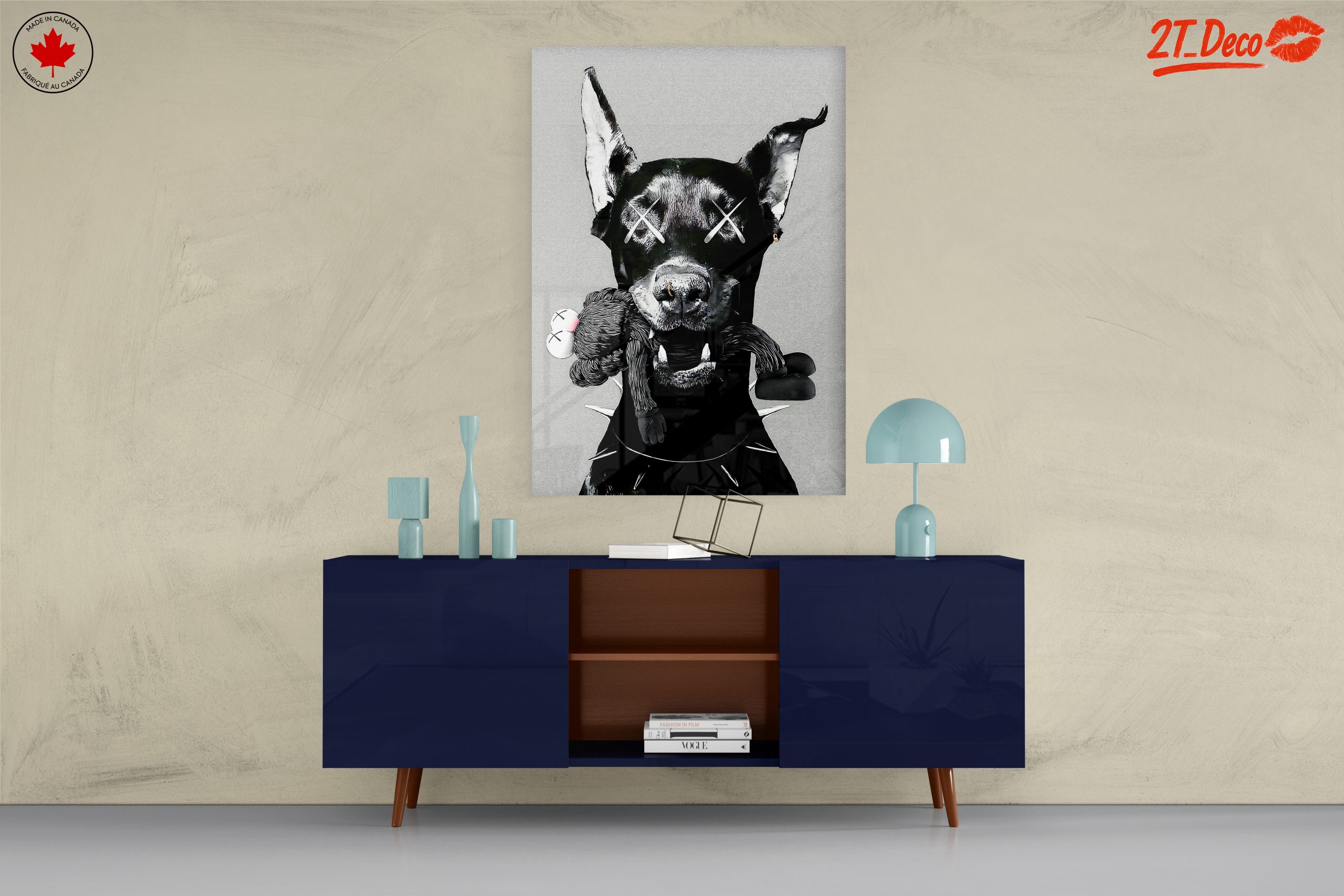 Stylized Black Dog Character Art - Image 8