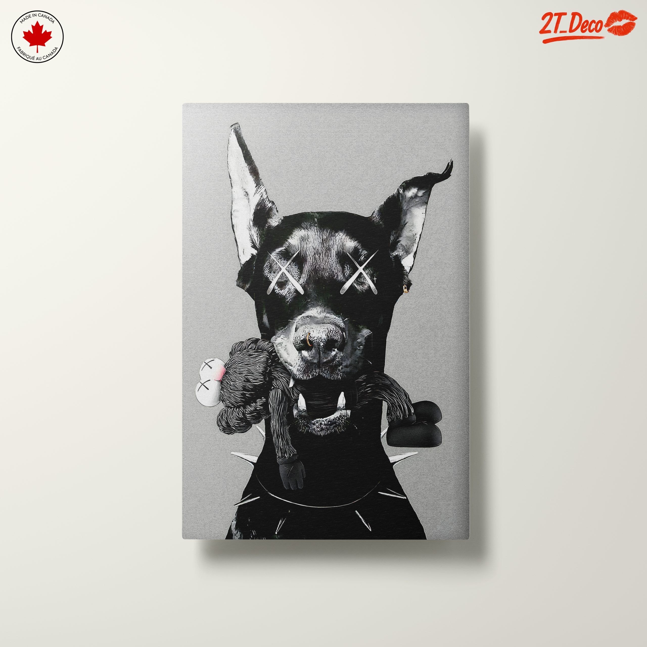 Stylized Black Dog Character Art - Image 10