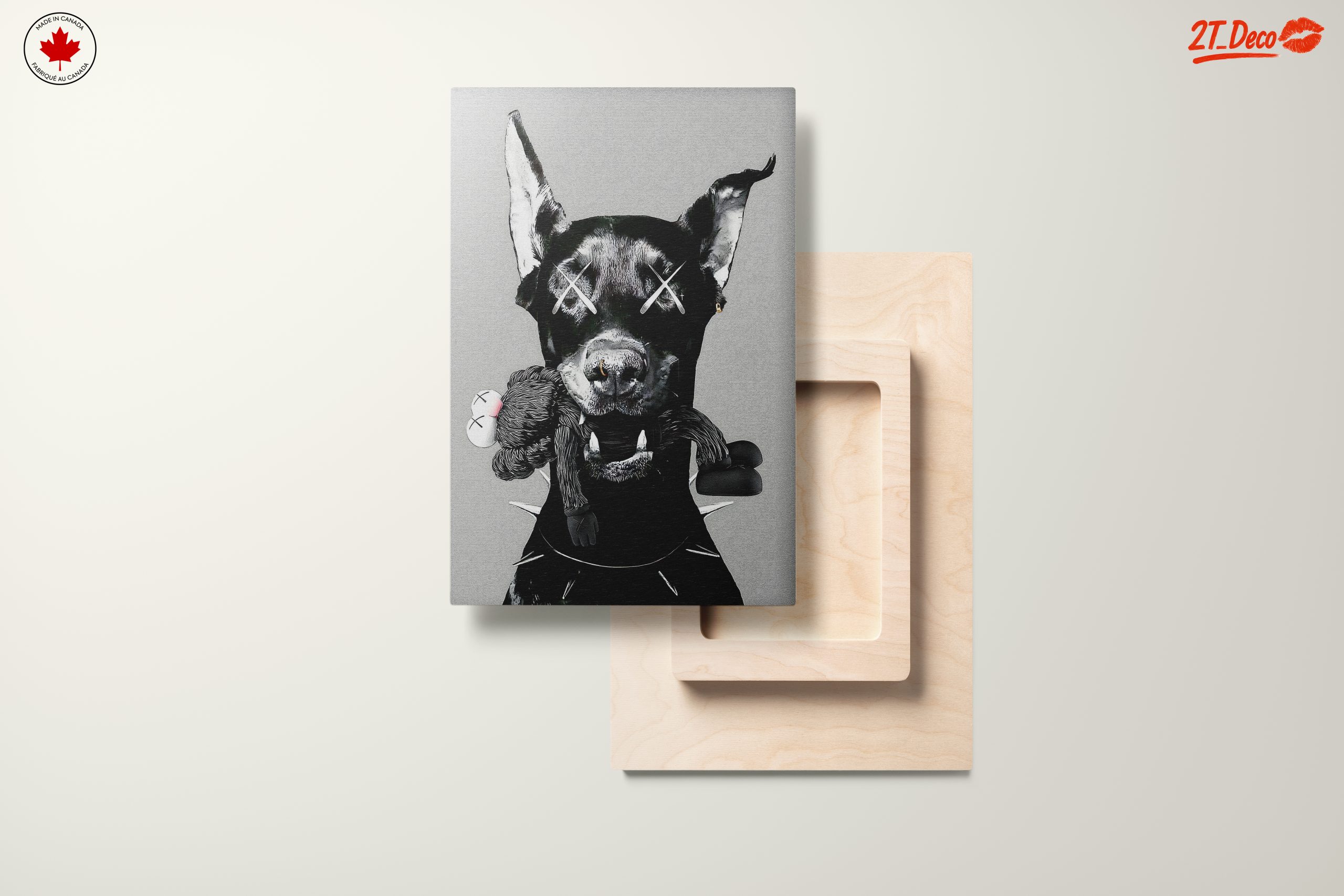 Stylized Black Dog Character Art - Image 11