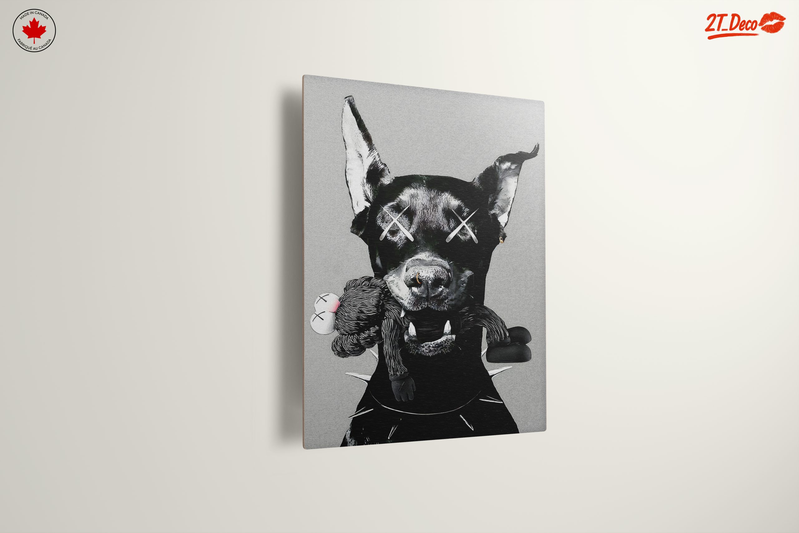Stylized Black Dog Character Art - Image 13