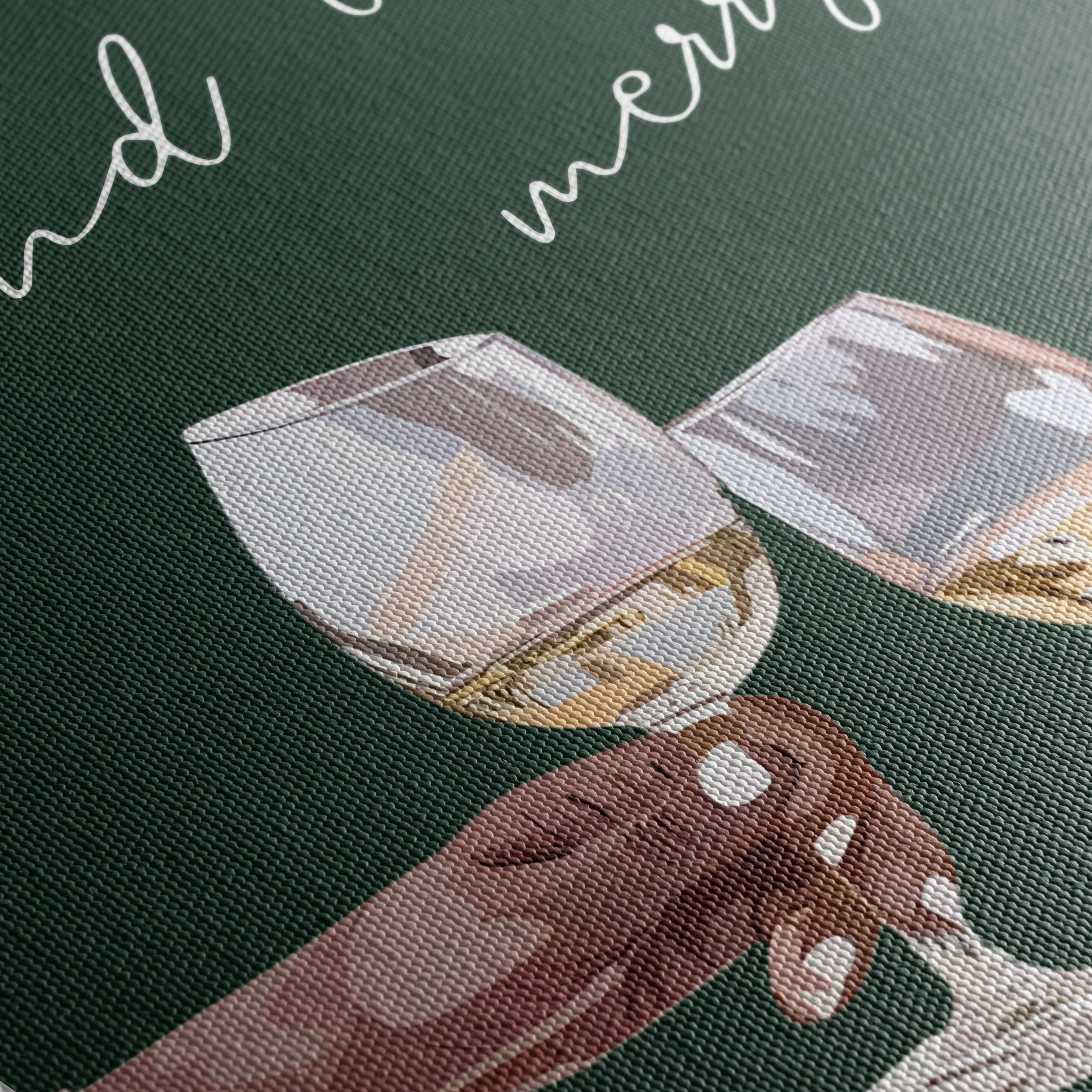 Celebrate With Wine Glasses Art - Image 5