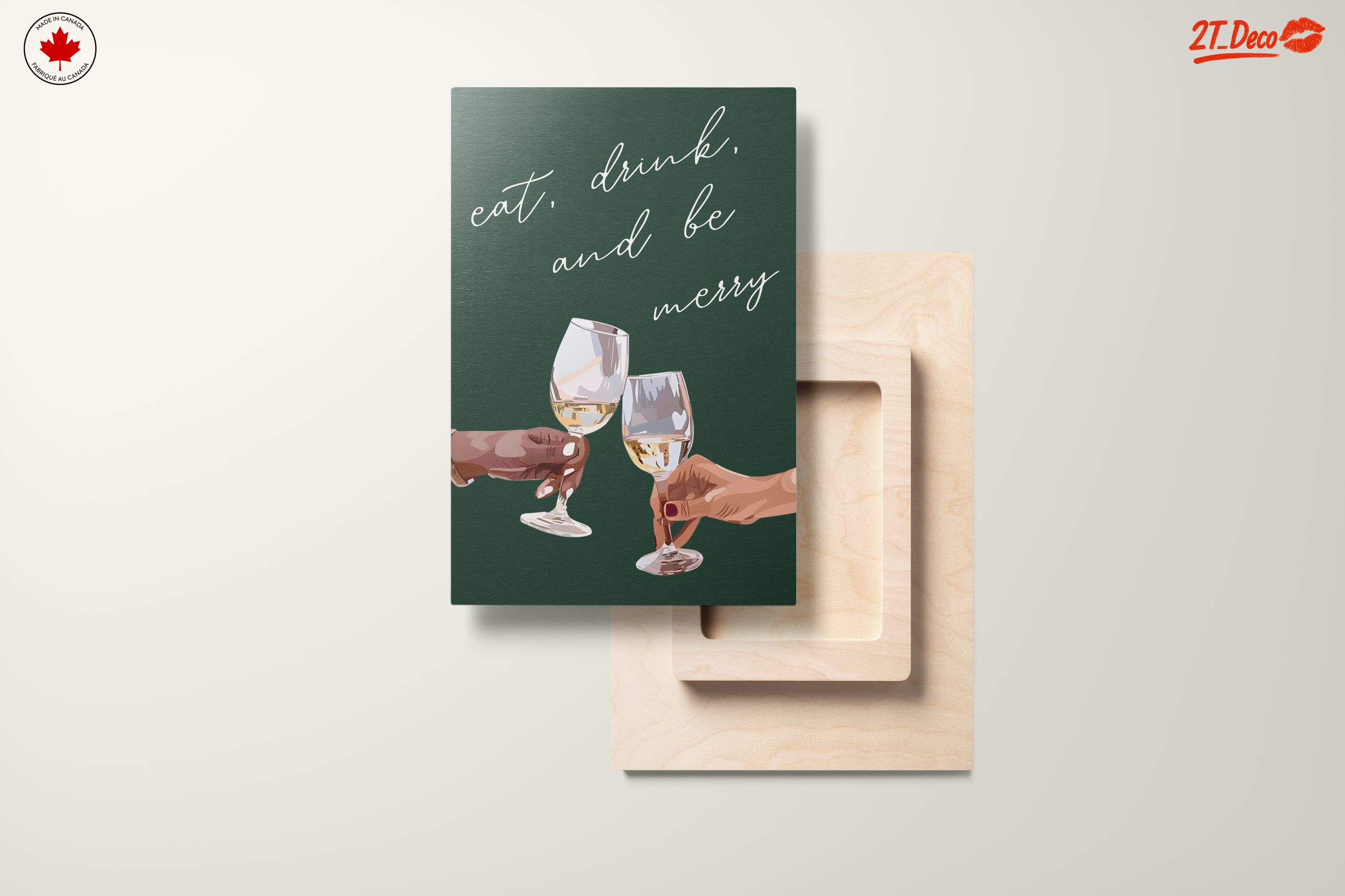 Celebrate With Wine Glasses Art - Image 11