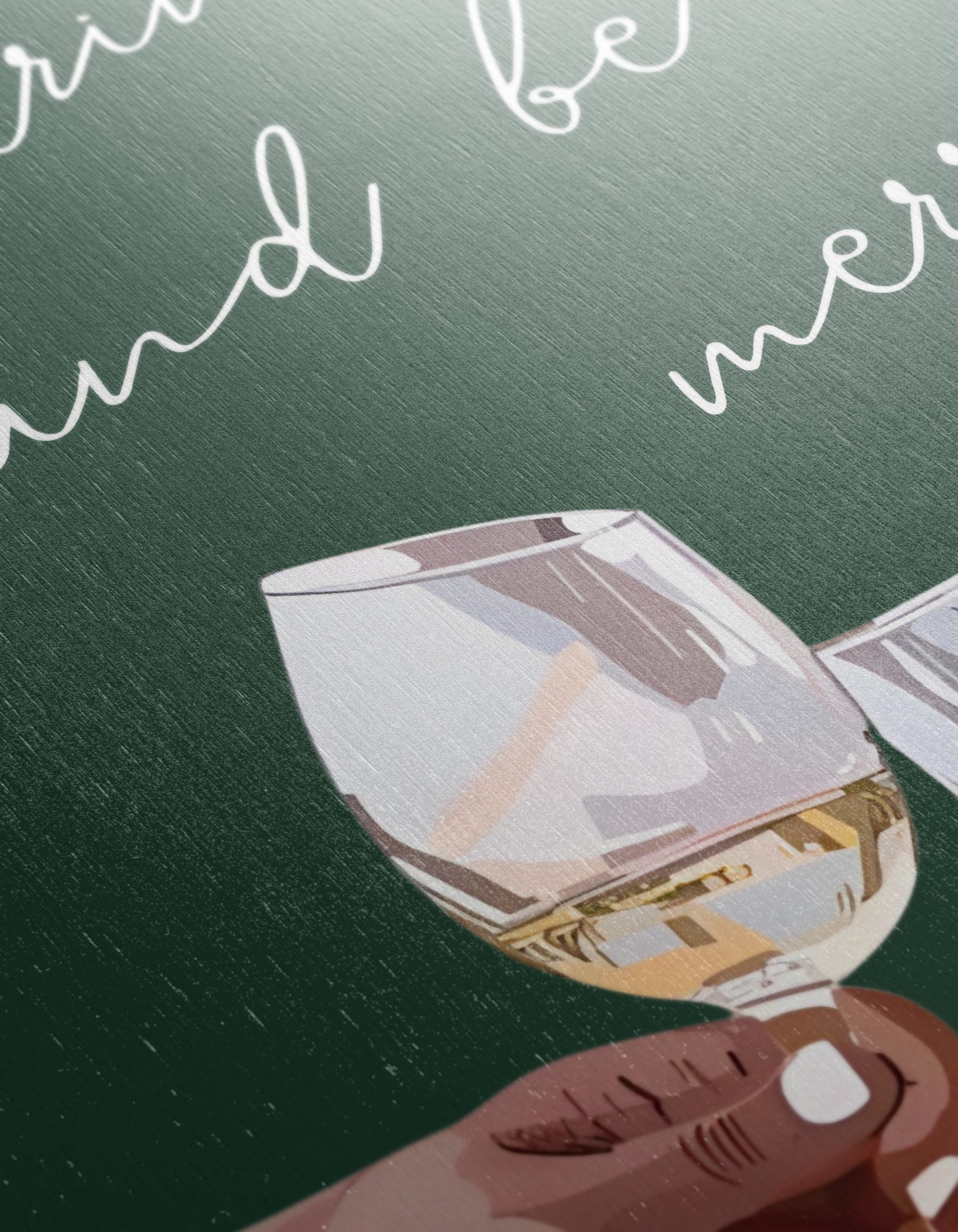 Celebrate With Wine Glasses Art - Image 12