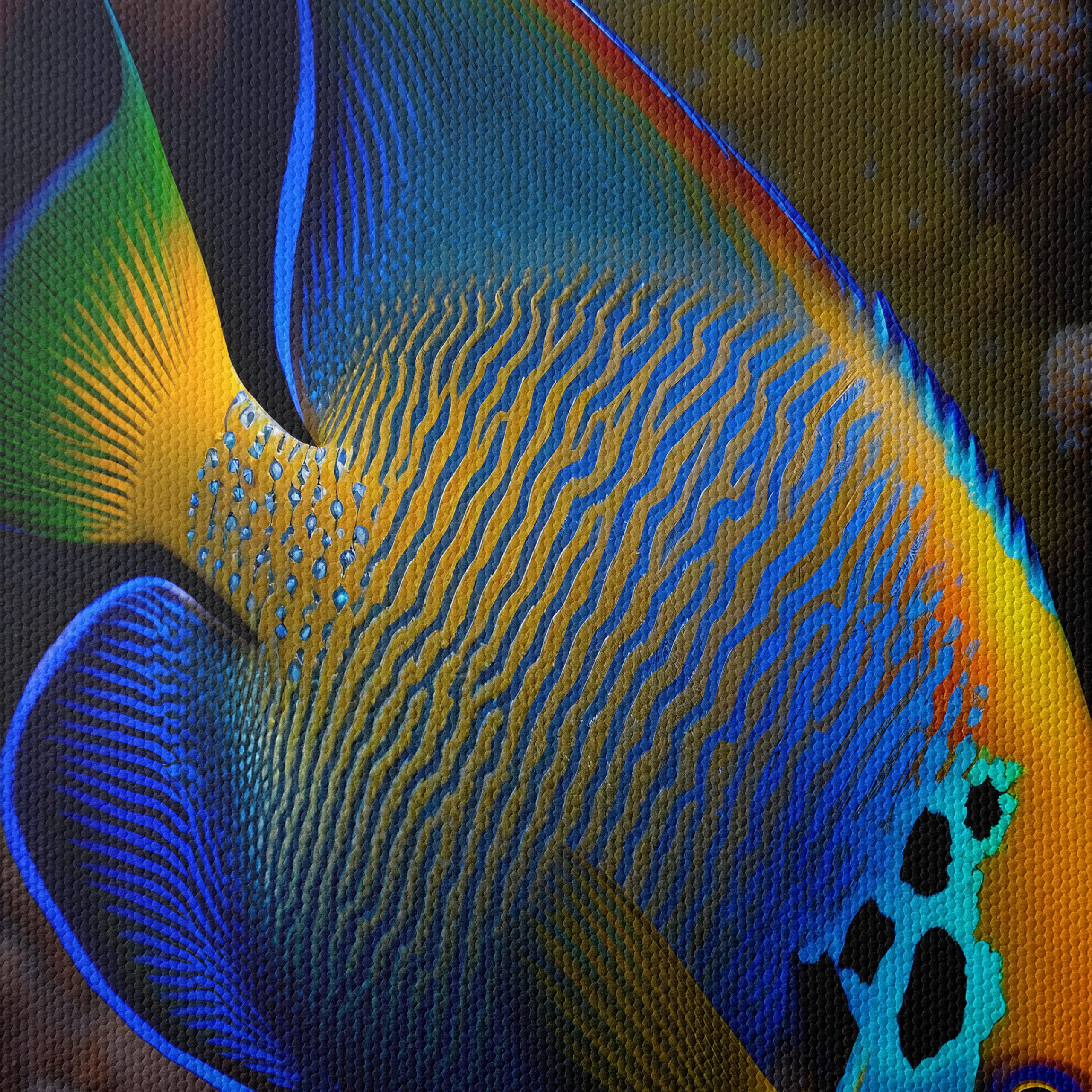 Vibrant Colorful Aquatic Fish Art - Image 4