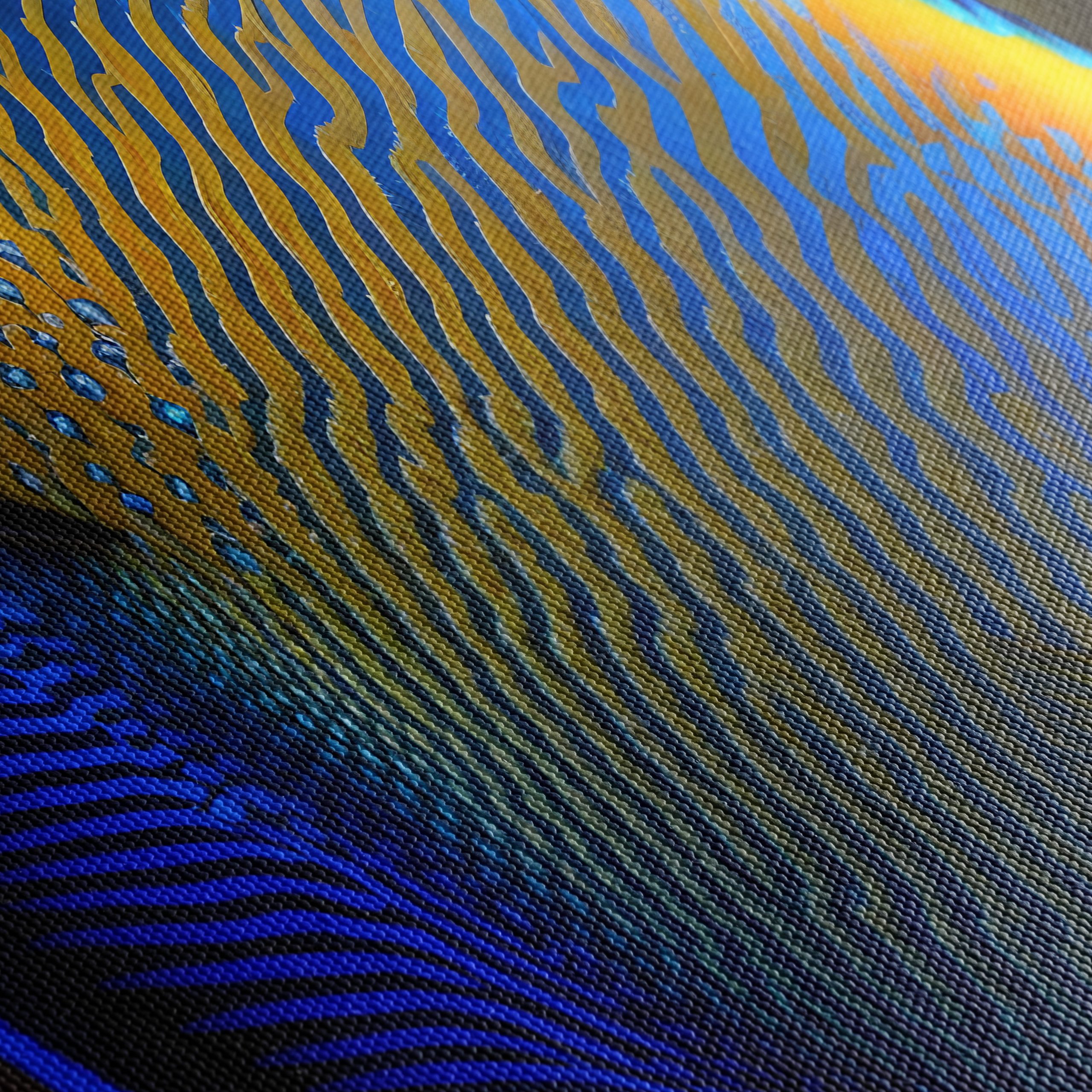 Vibrant Colorful Aquatic Fish Art - Image 5