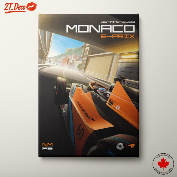 Monaco E-Prix 2023 Racing Art