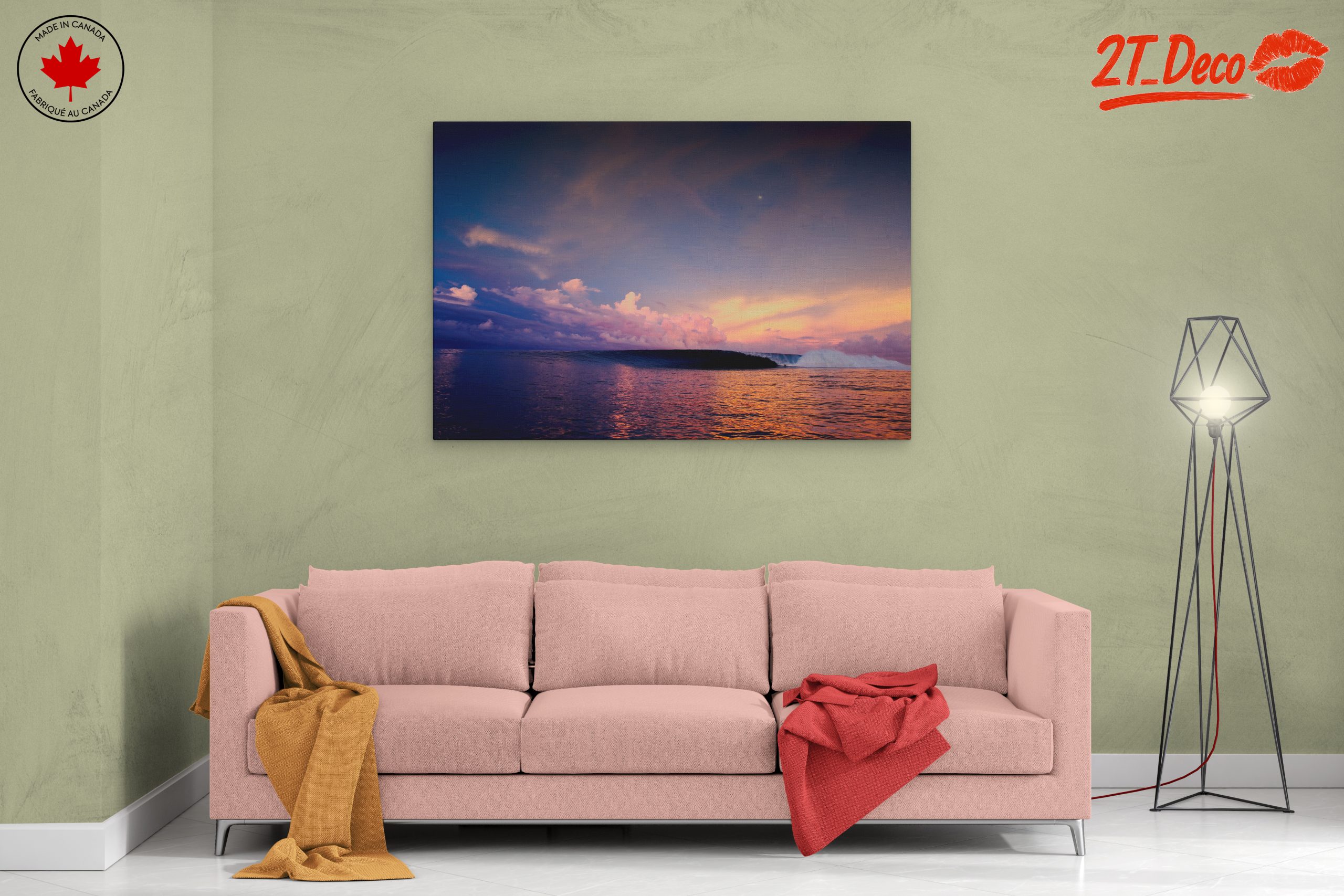 Serene Nature Landscape at Dusk 2 - Image 2