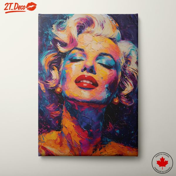 Vibrant Colorful Portrait of a Classic Icon