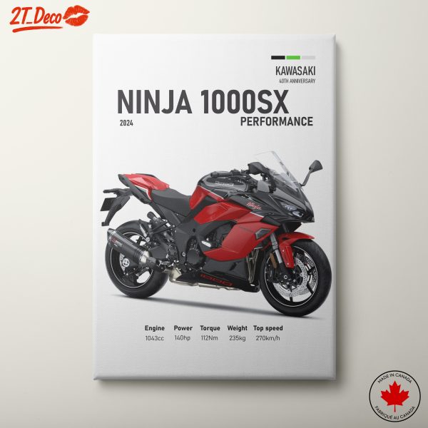 Ninja 1000SX Performance Motorcycle Art